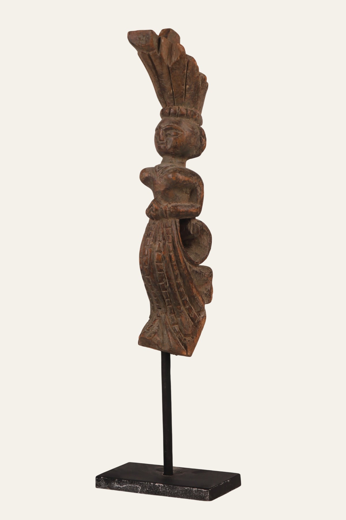 Tribal goddess sculpture for living room