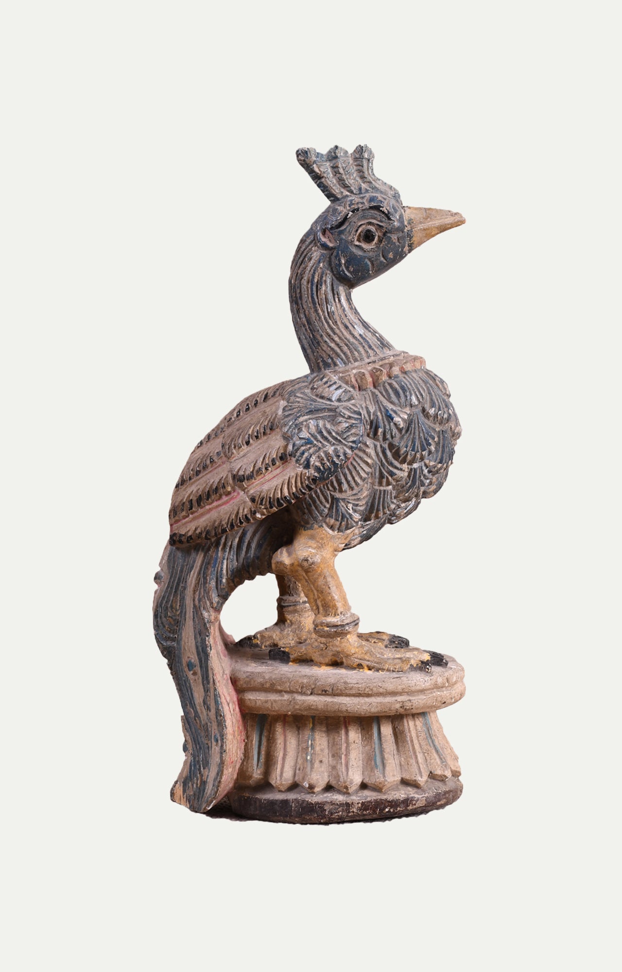 The Peacock Wooden Table Décor