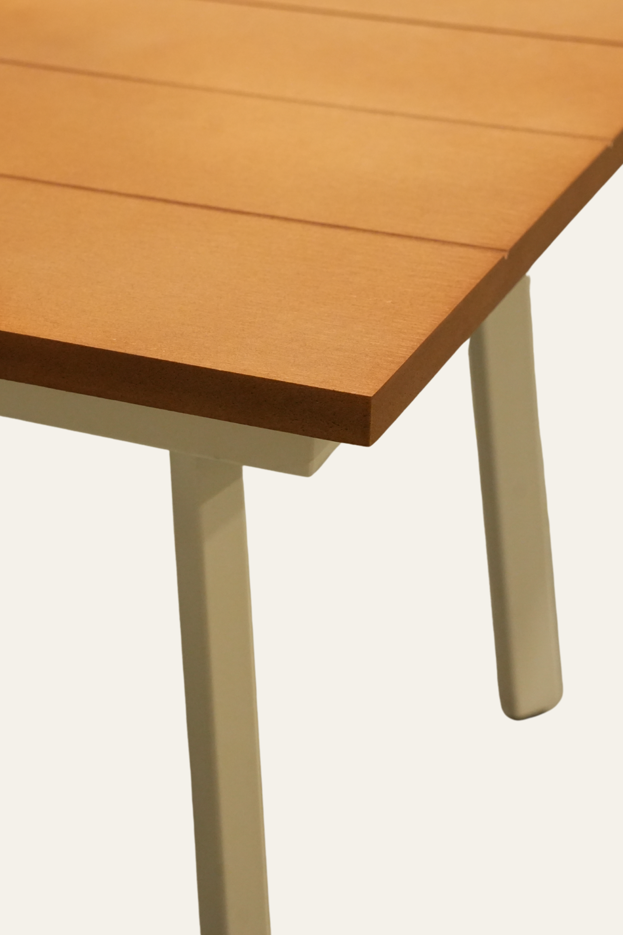 Dual Toned Metal Side Table for Sofa Corners