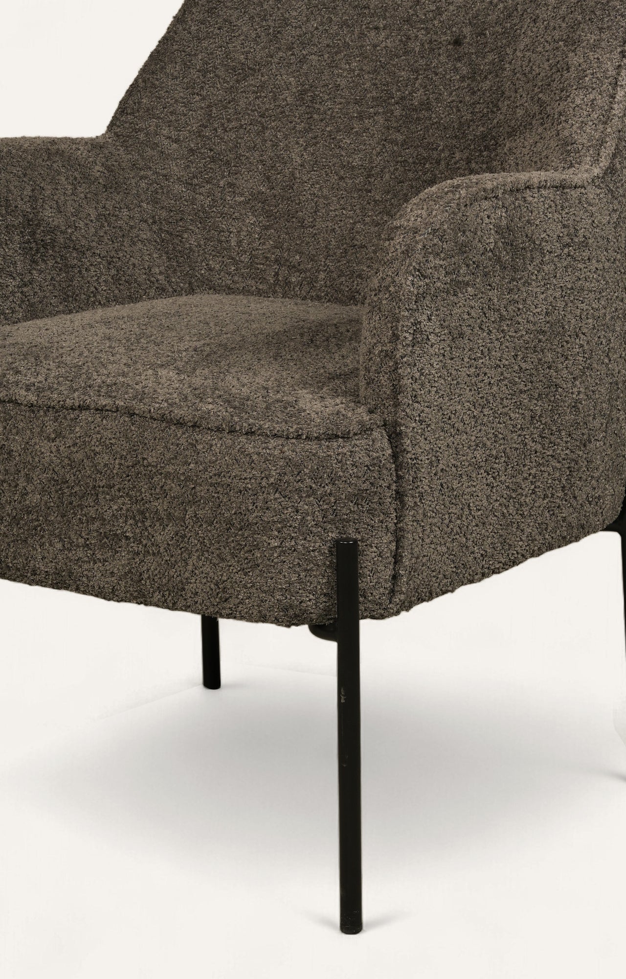 textured armchair