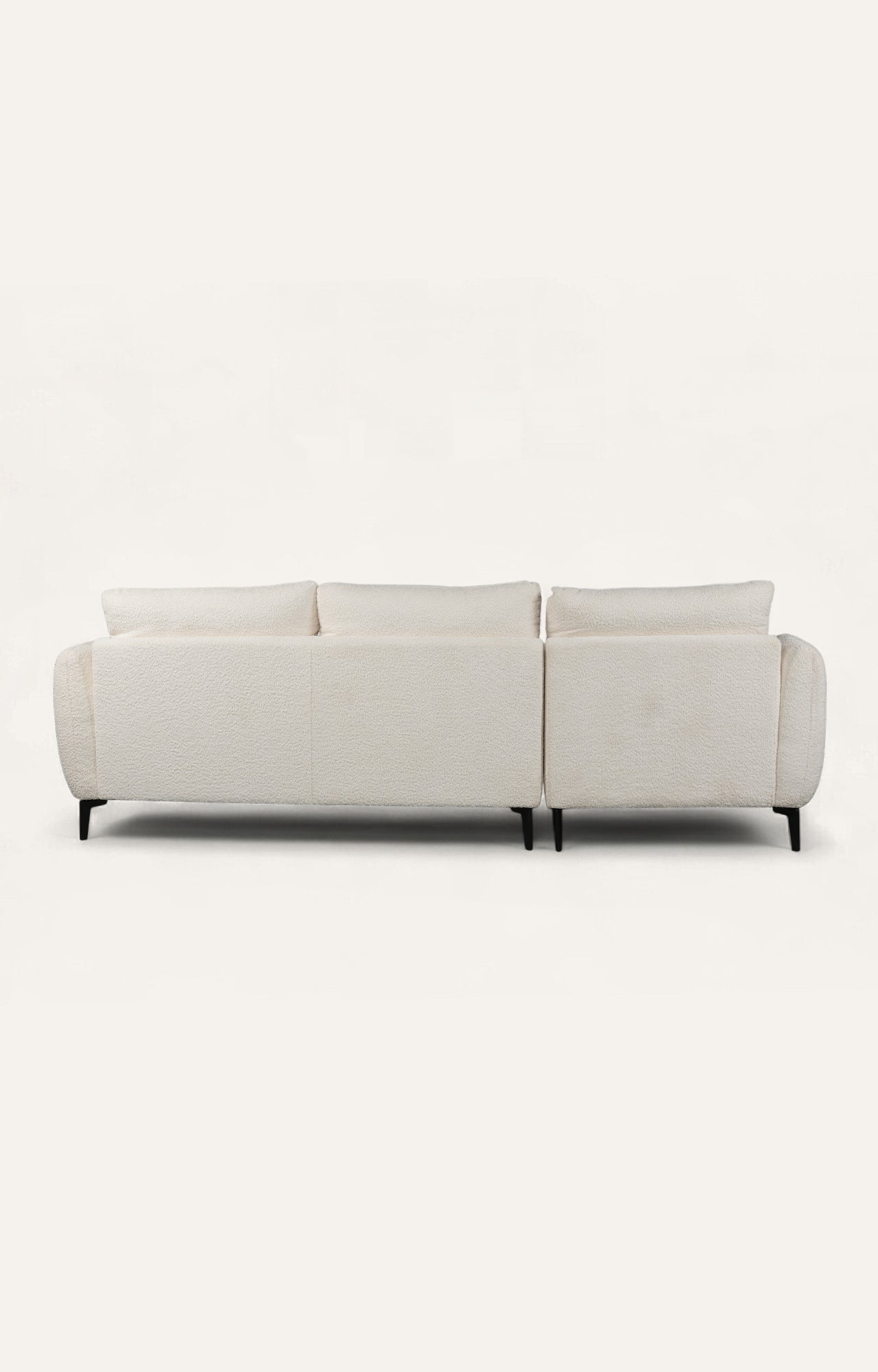 White sectional sofa