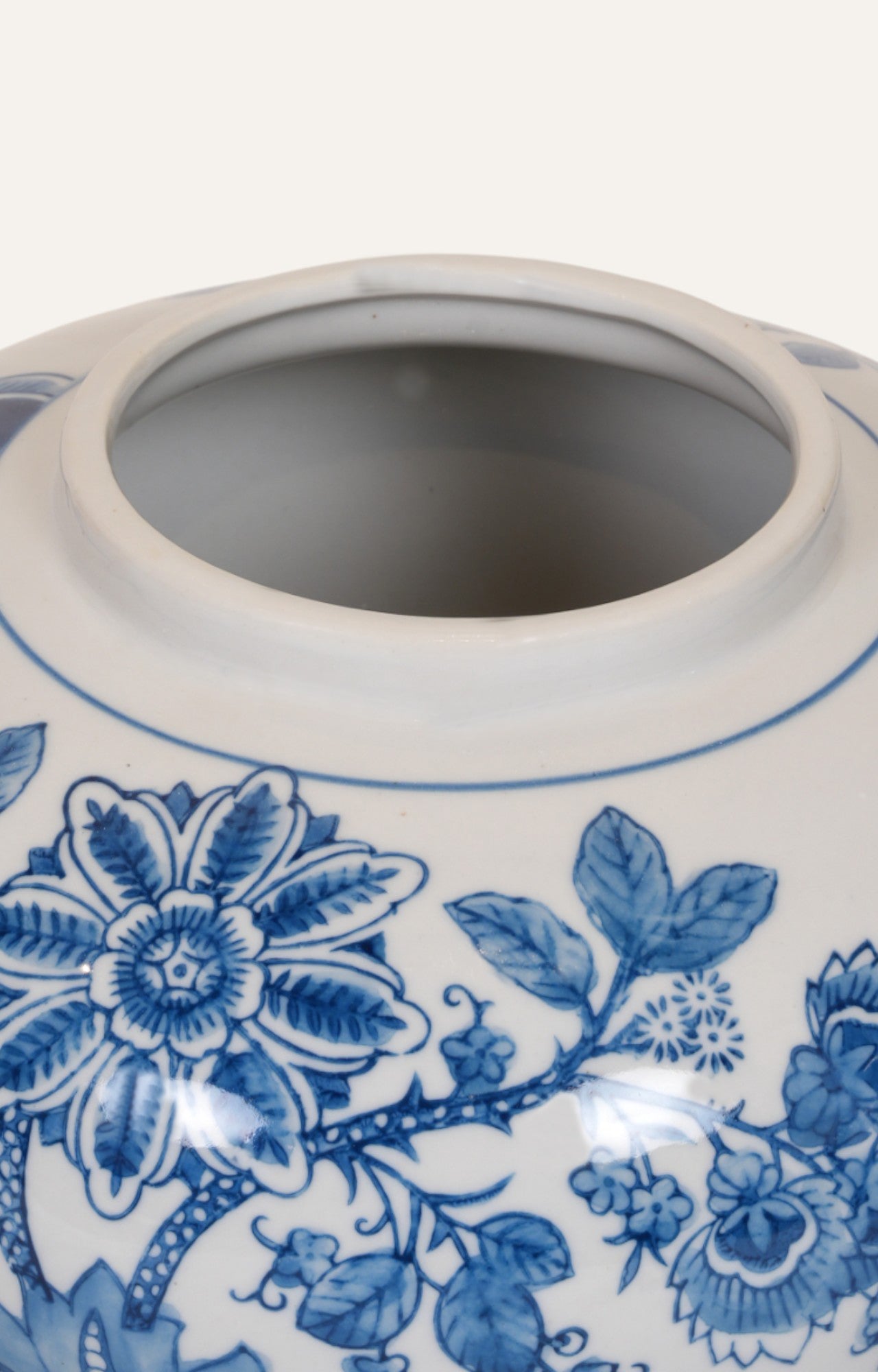Blue Porcelain Jar