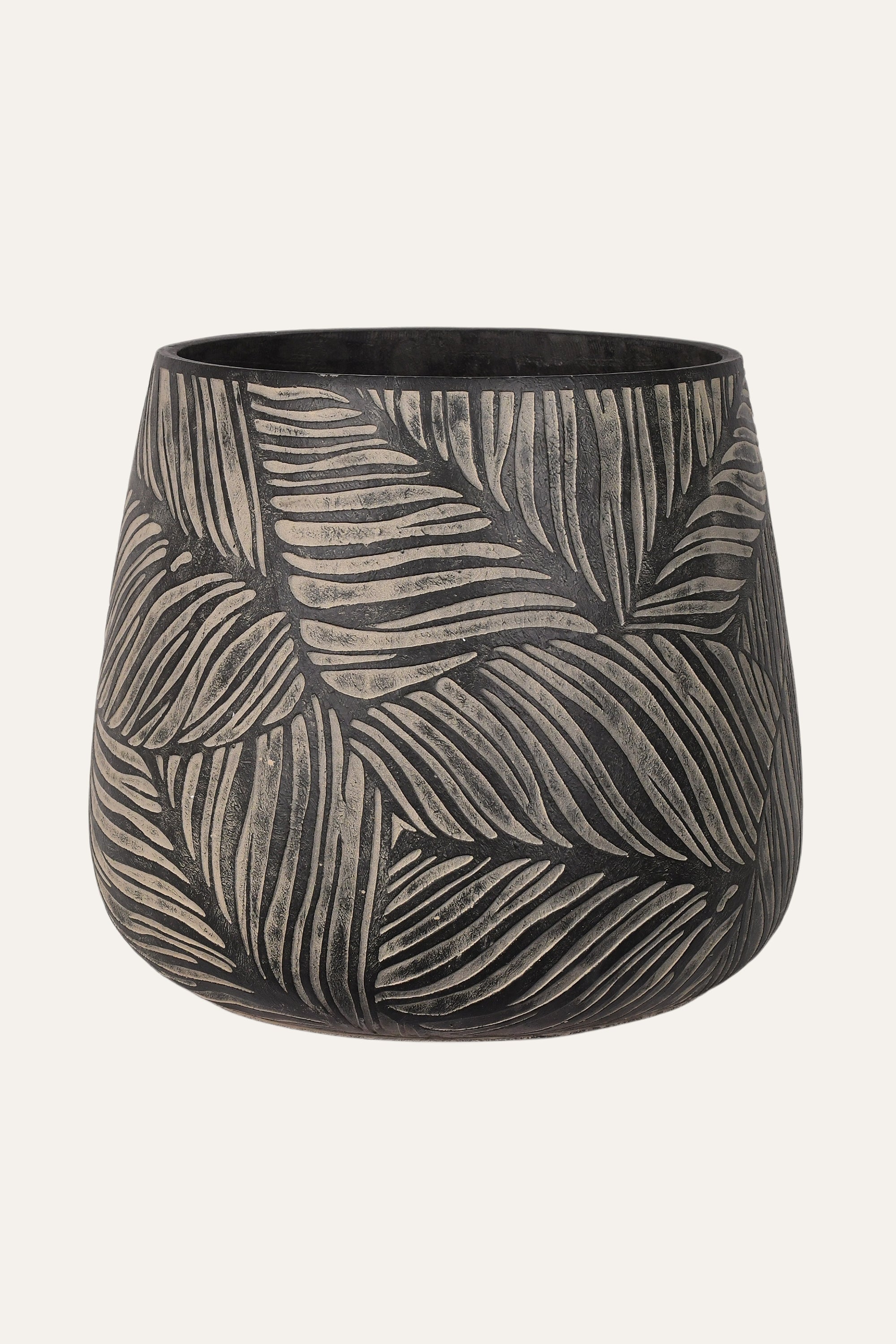 Black Terracotta Planter