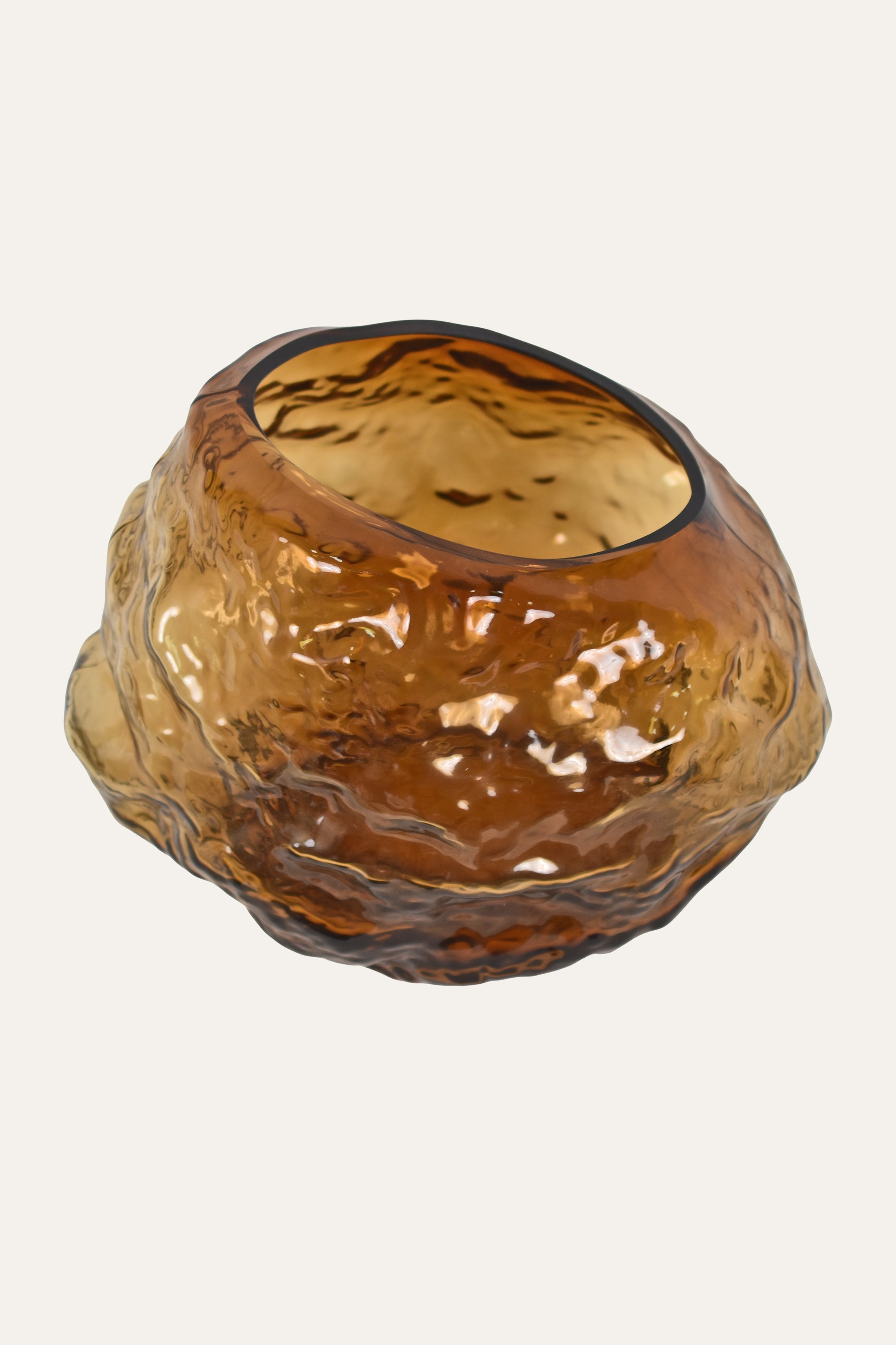 Decorative Colored Glass Pot