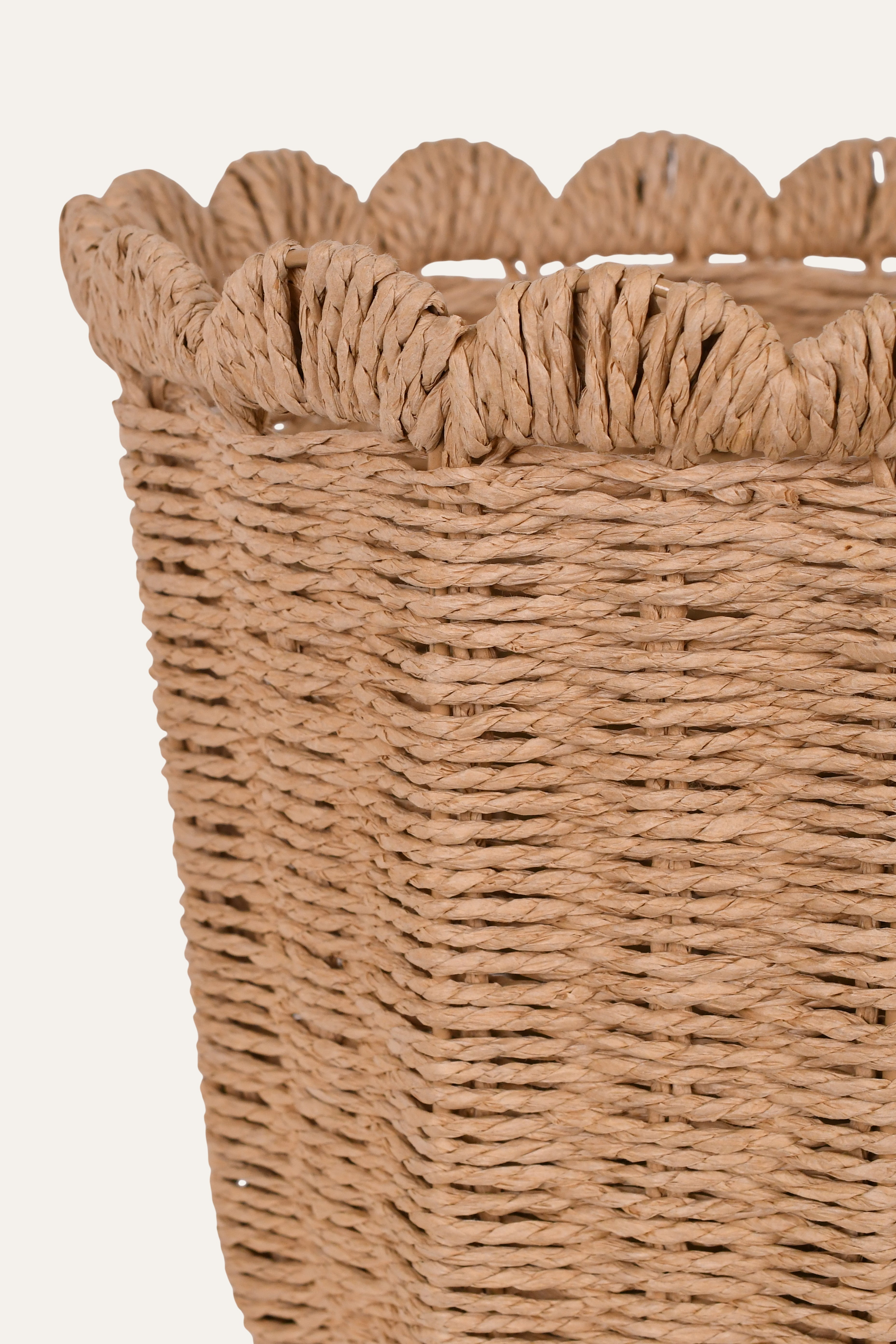 Rim Woven Vase