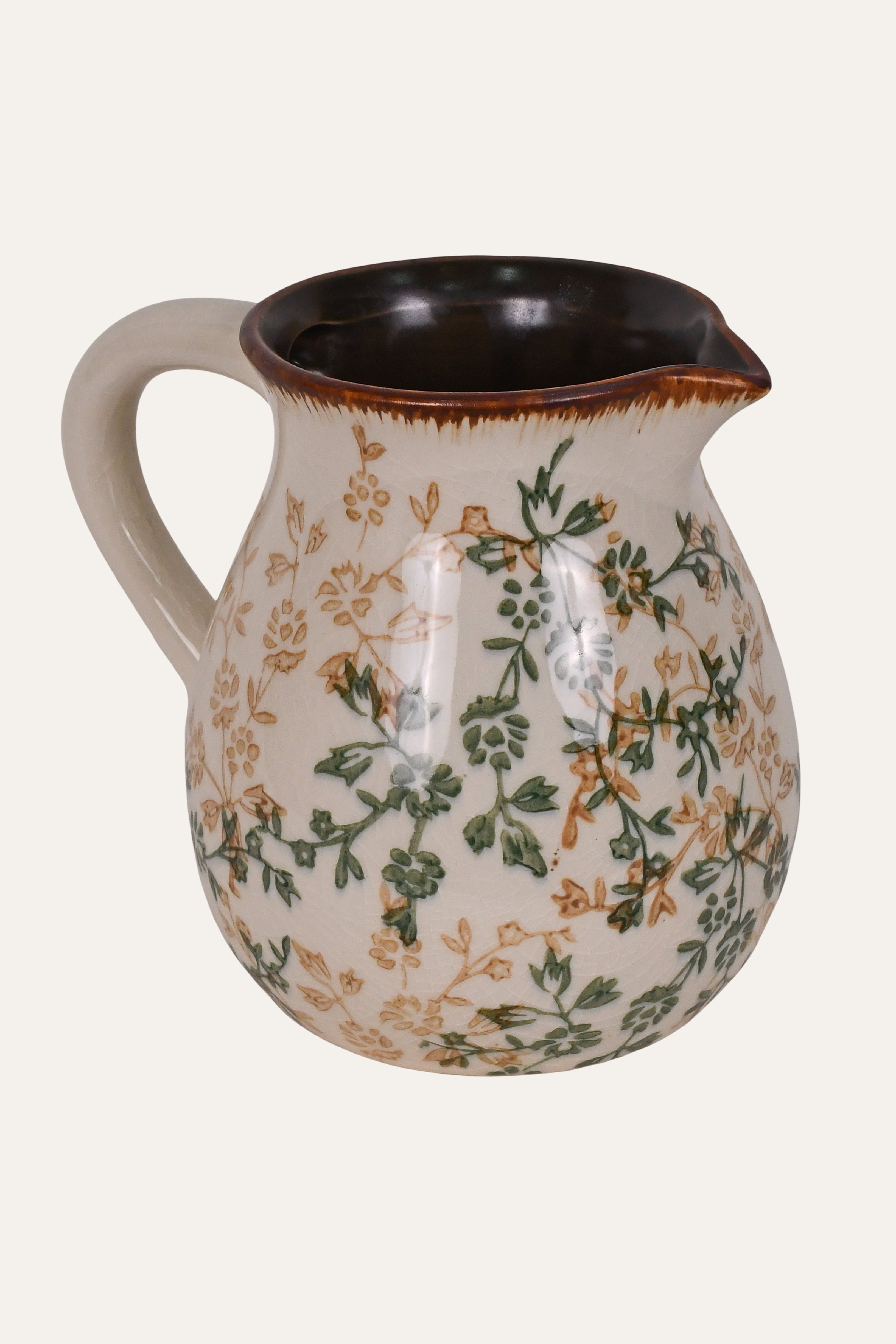 Floral Ceramic Jug