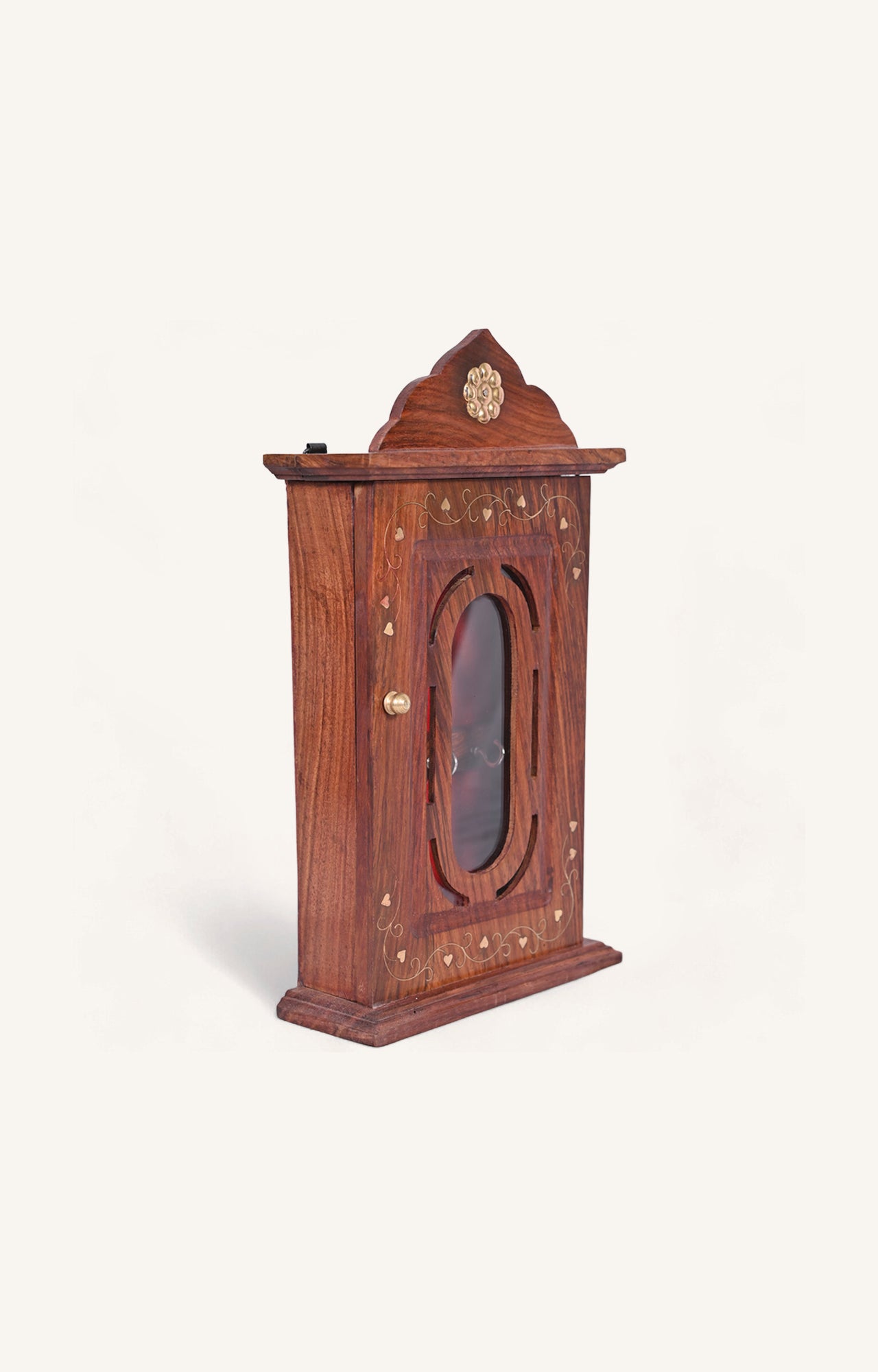 Vintage-Inspired Wooden Key Holder_secondary