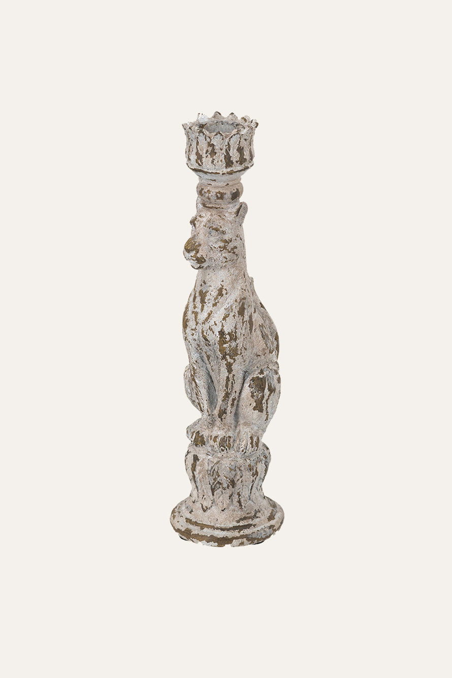 Vintage Animal Figurine Ornate Candle Holder