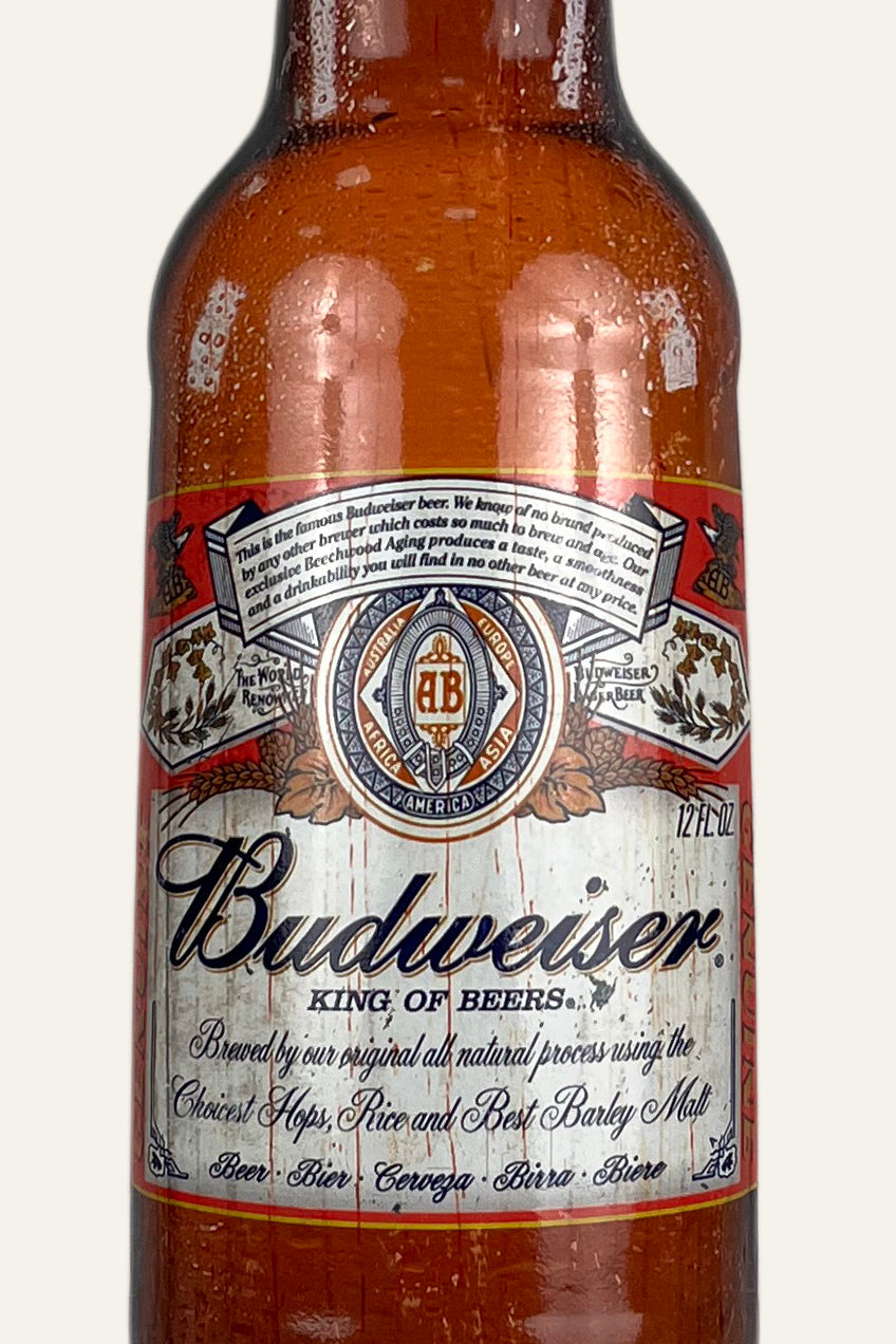 Budweiser beer bottle