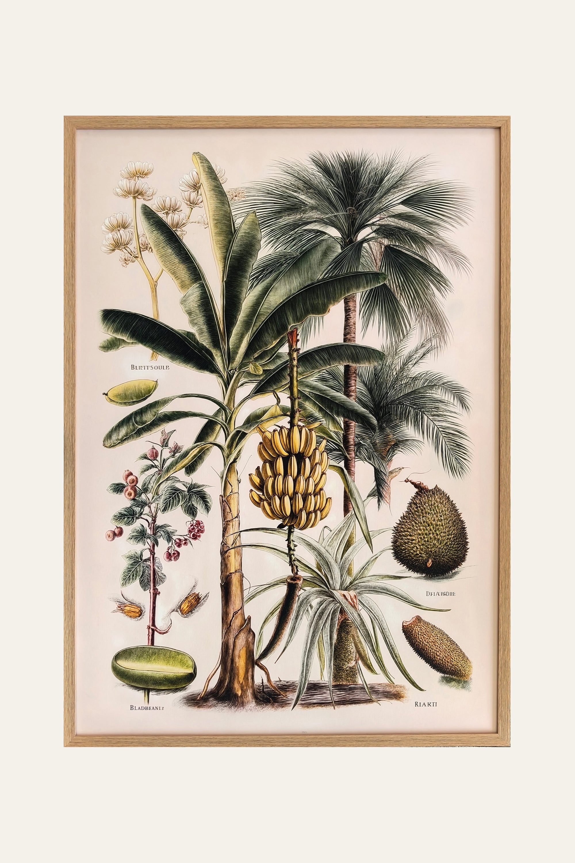 Vintage Botanical Harvest Painting