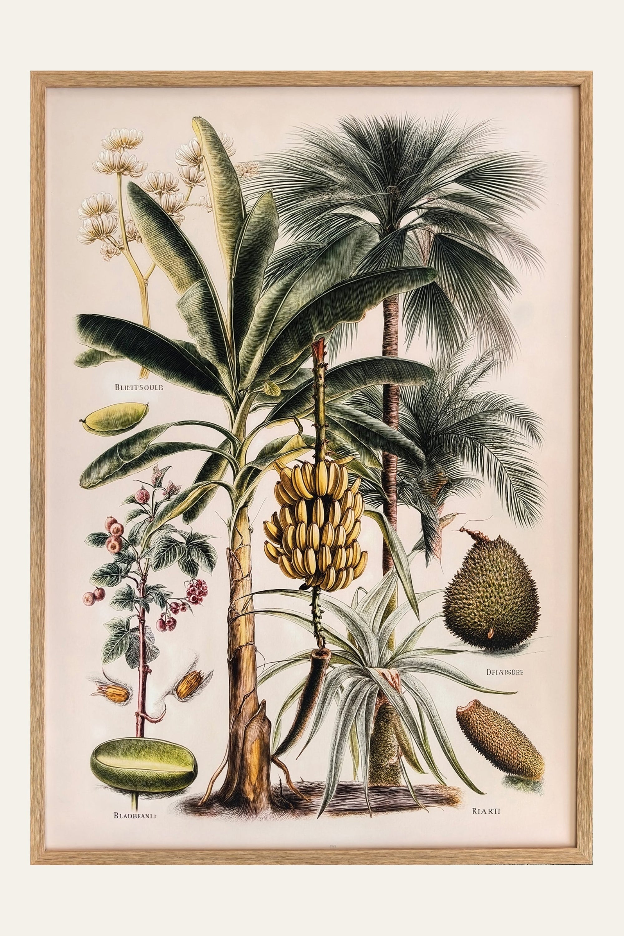 Vintage Botanical Harvest wall art