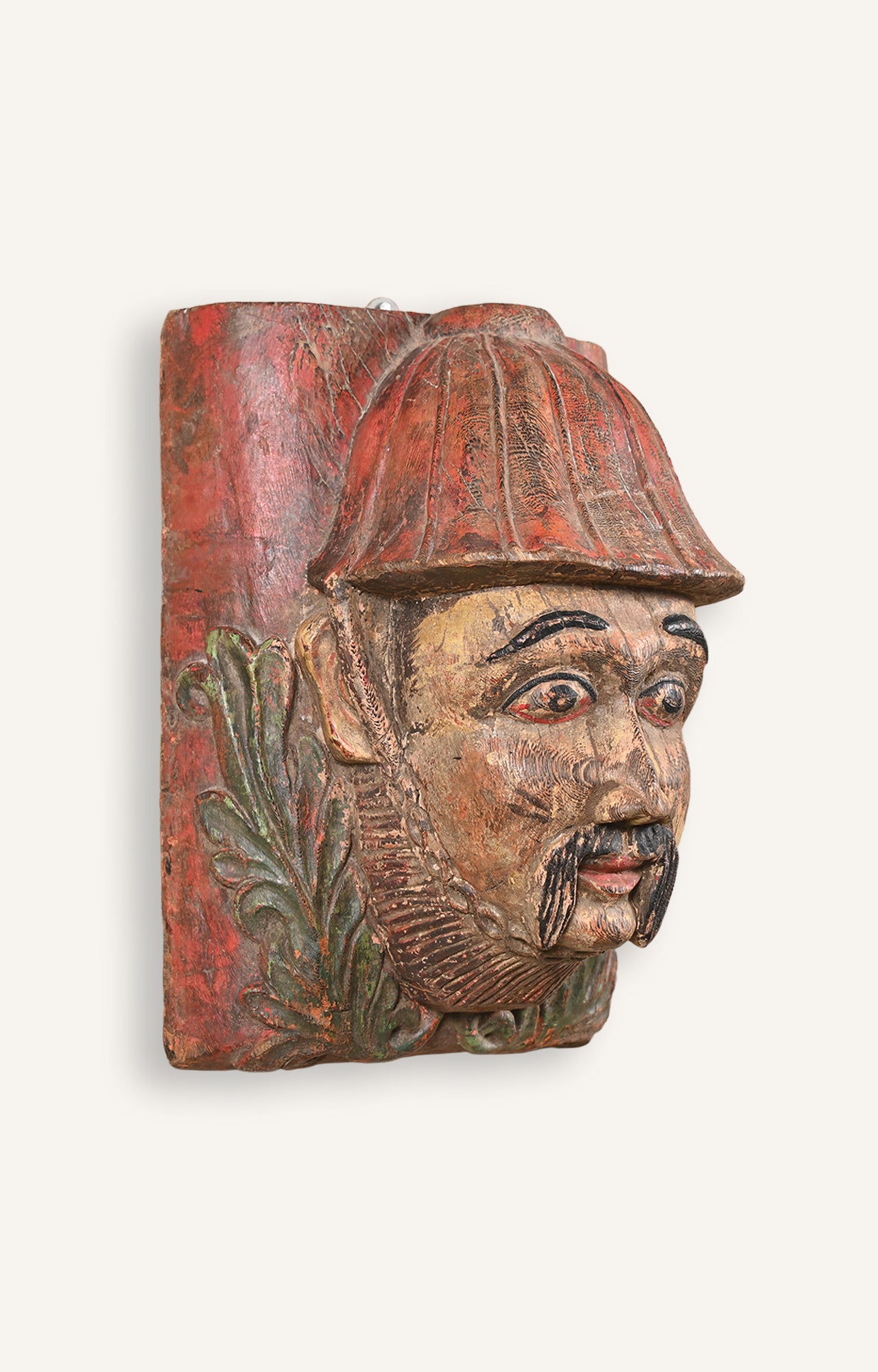 Vintage Chinese Wooden Mask_main