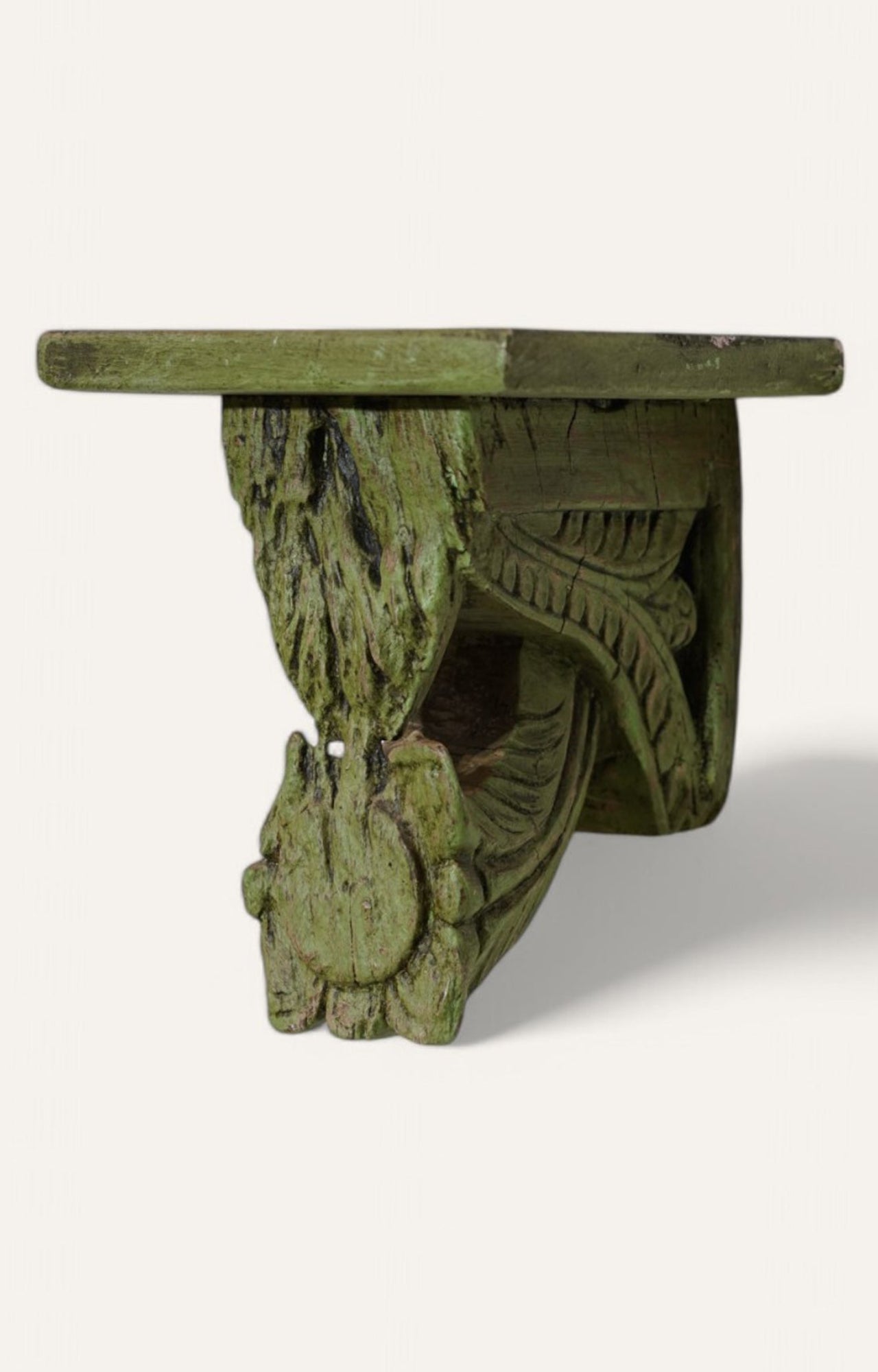 Vintage Wooden Shelf Corbel Floral Wall Brackets