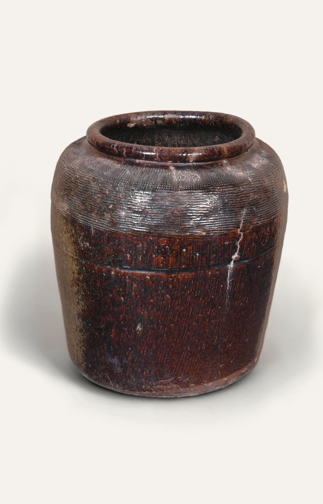 Vintage Wooden decorative vase -main