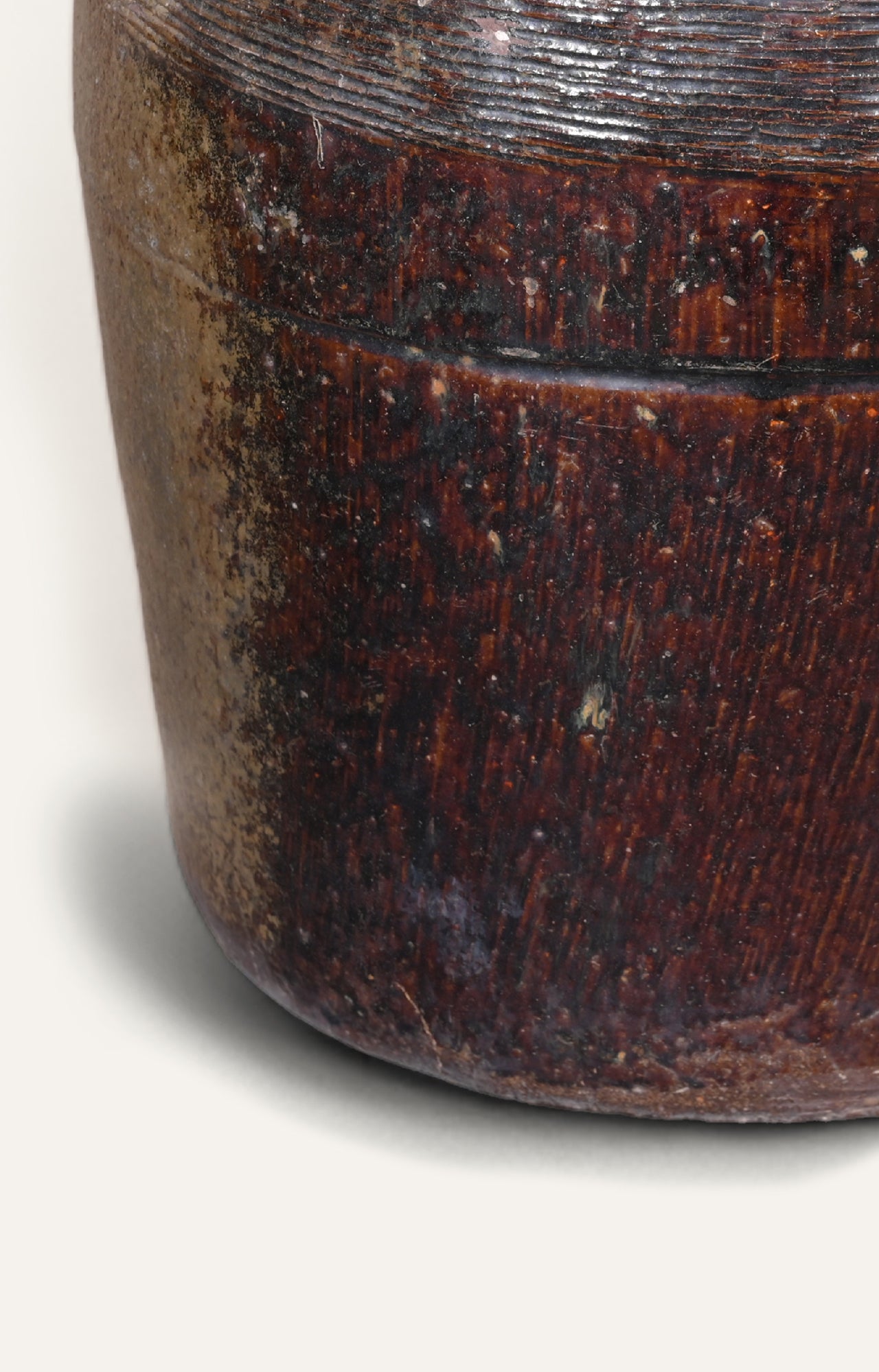 Vintage Wooden decorative vase_3