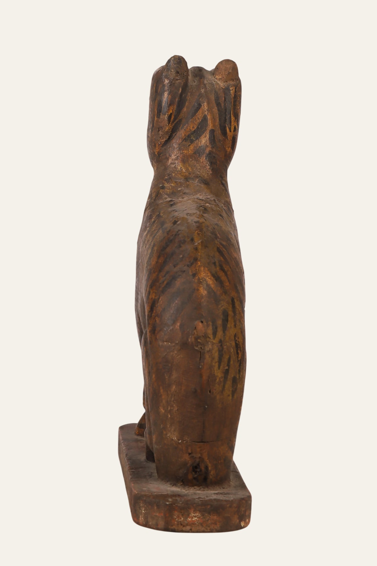 Vintage animal statue for console table