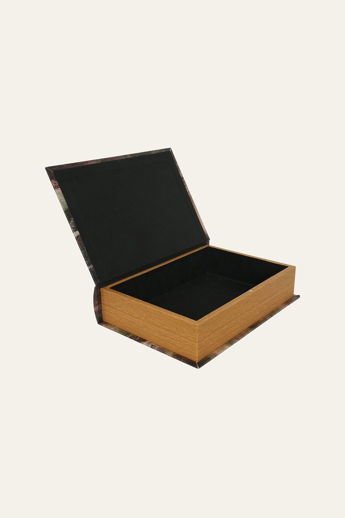 Vintage botanical floral storage box