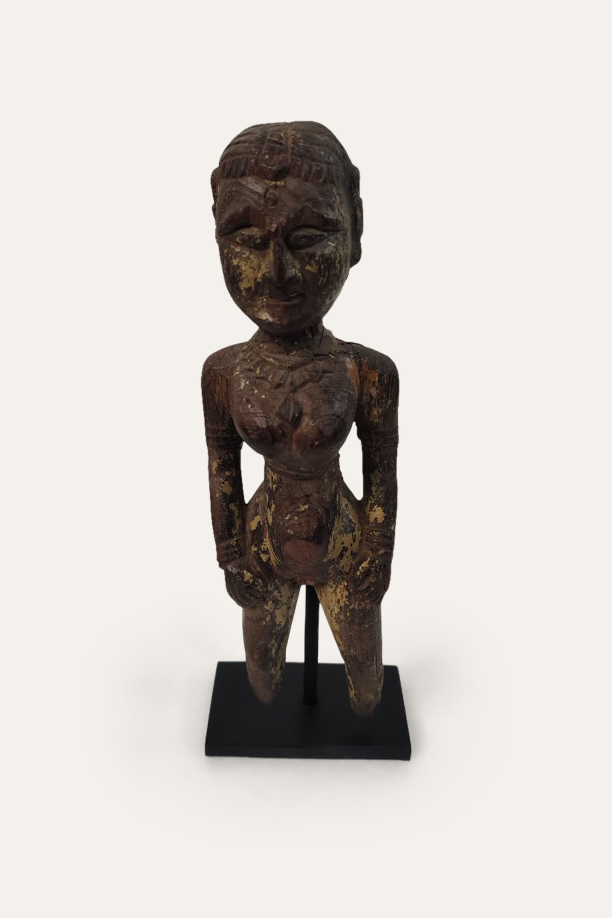 Vintage Tribal Figure for Shelf and Console Decor
