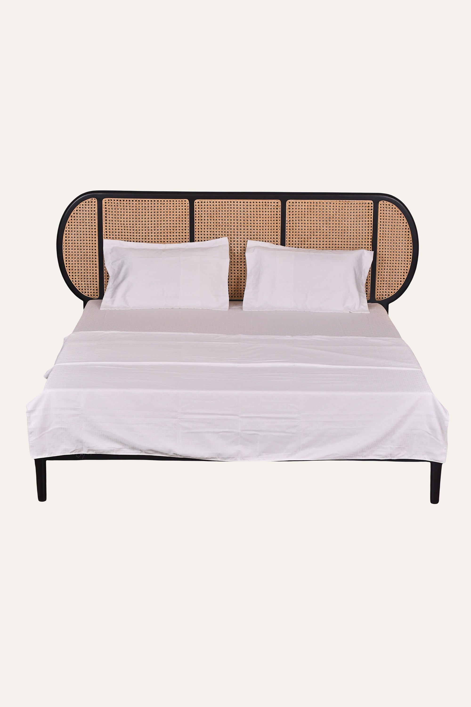 White Indian Cotton Bedding Set
