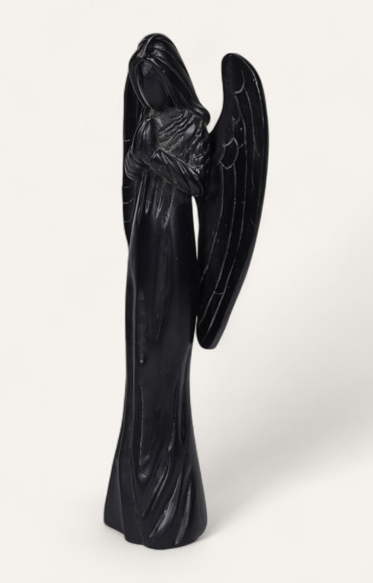 Wooden Angel Figurine
