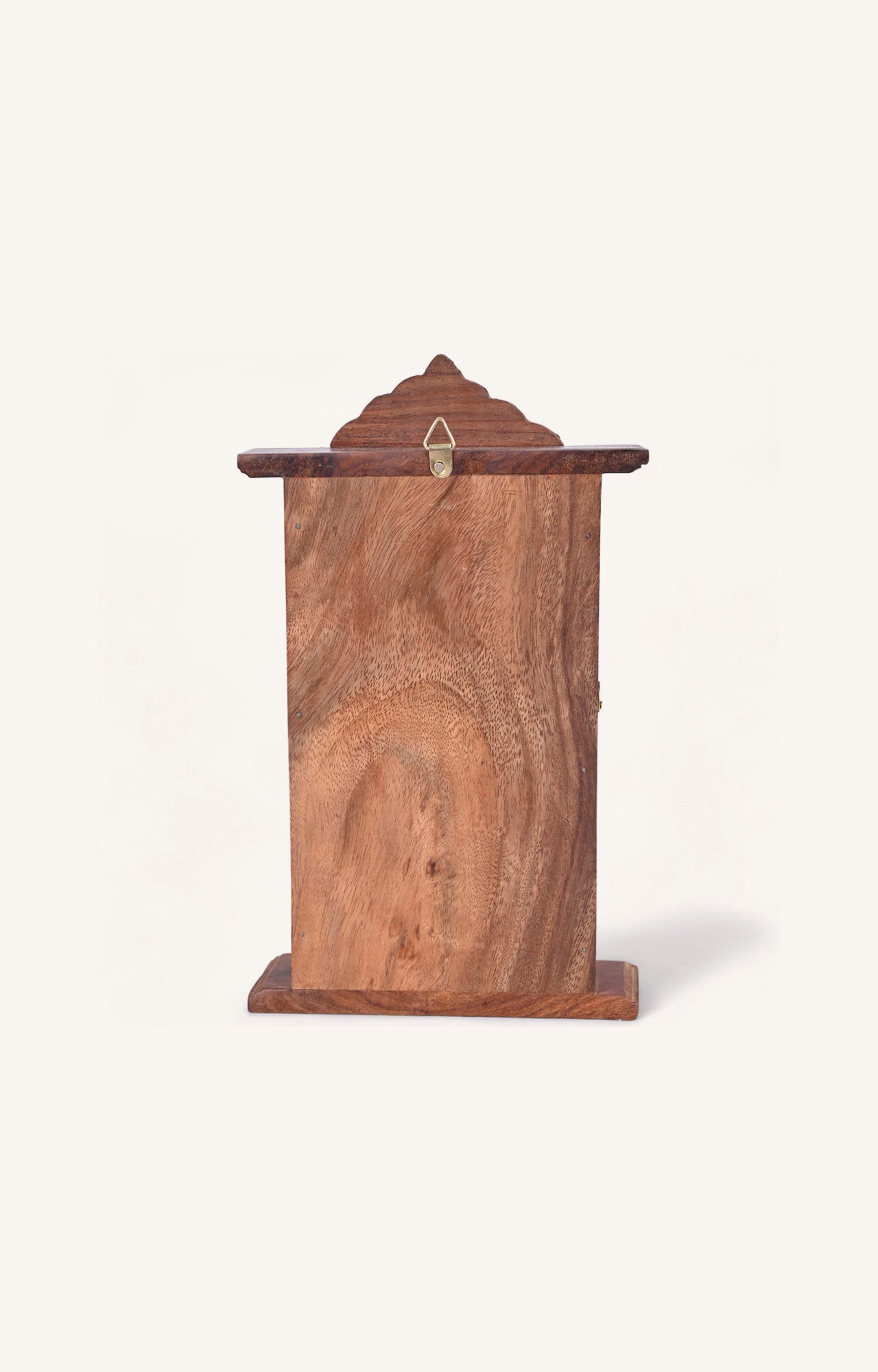Wooden Key Holder with Panel Door_3