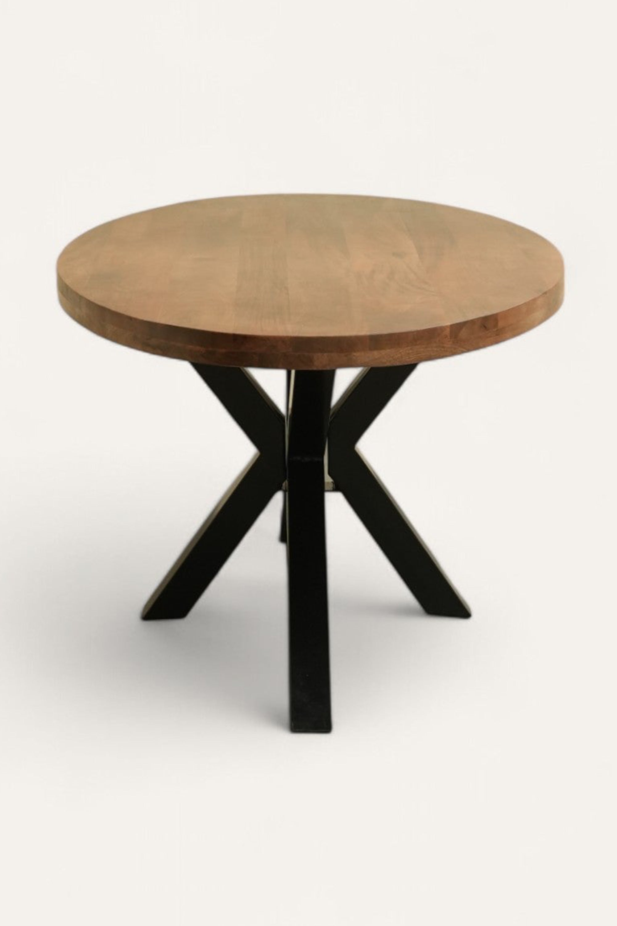 Xerone Wooden 6 Seater Dining Table with Iron