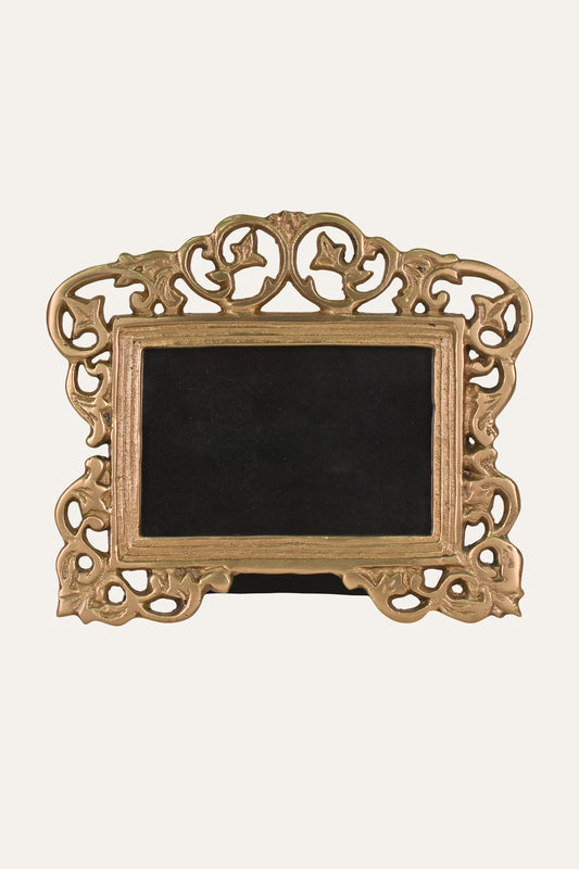 antique brass decorative photo frame