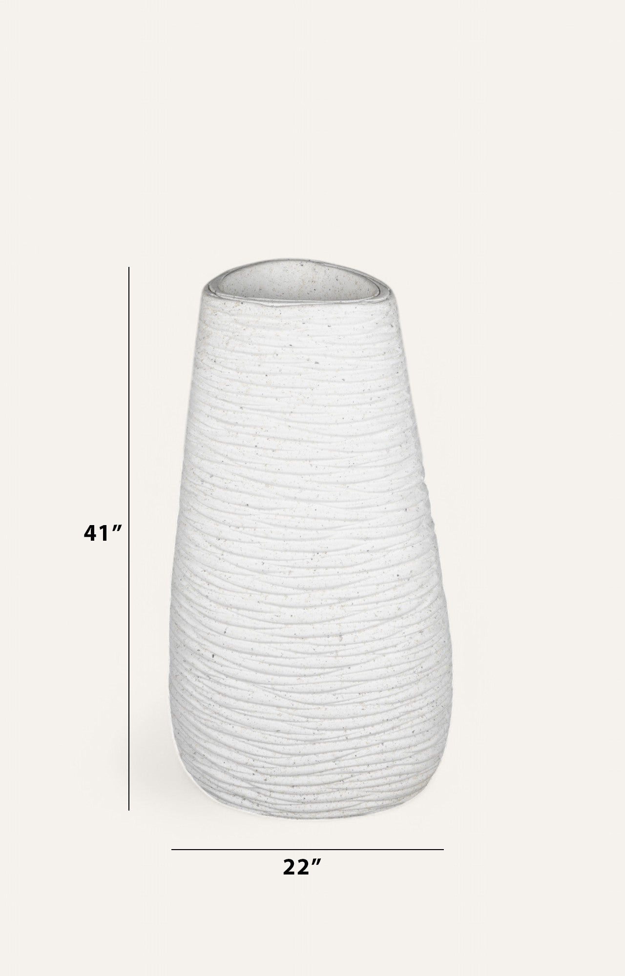 Ripple Resin Planter – Big