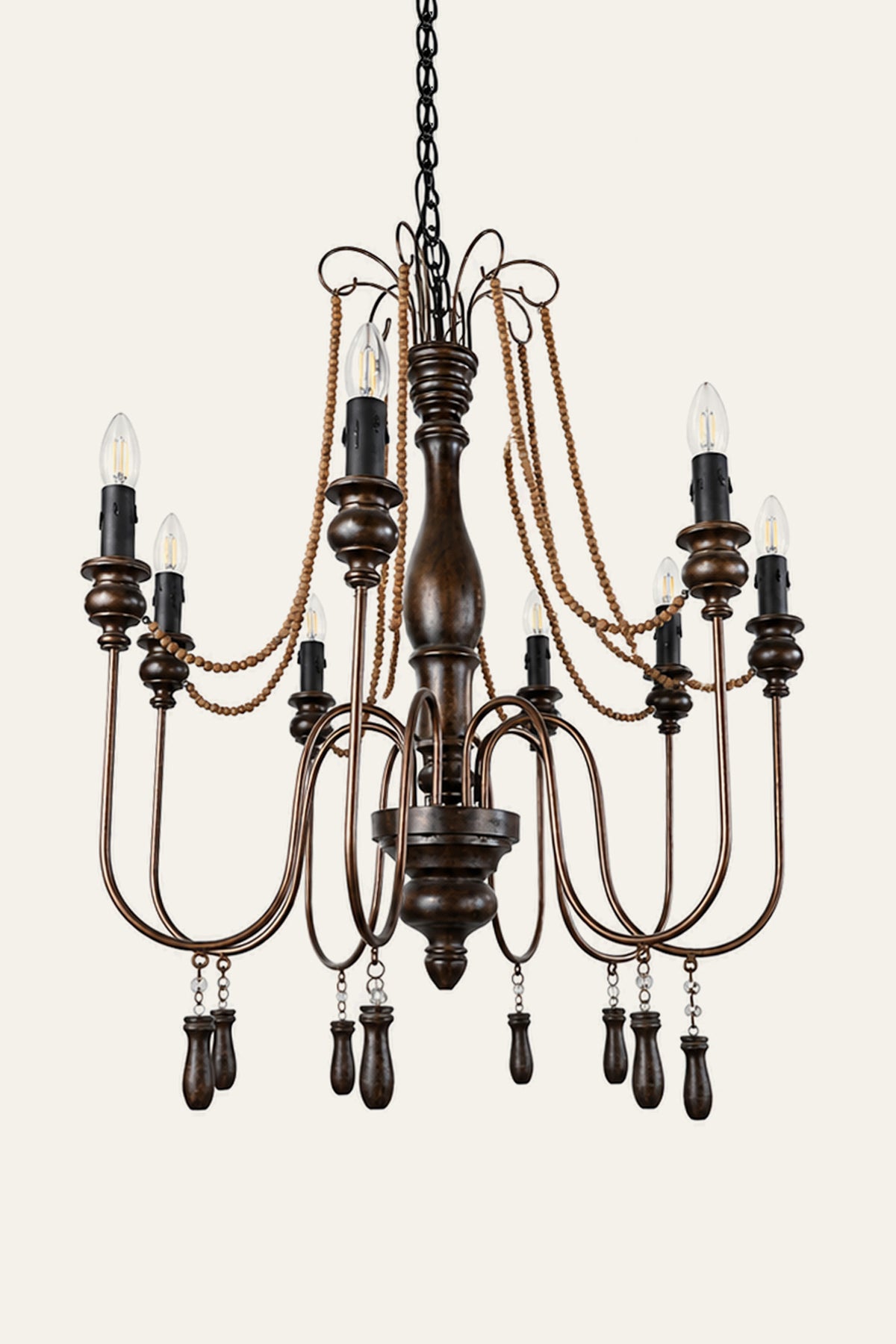 candle style chandelier for dining room