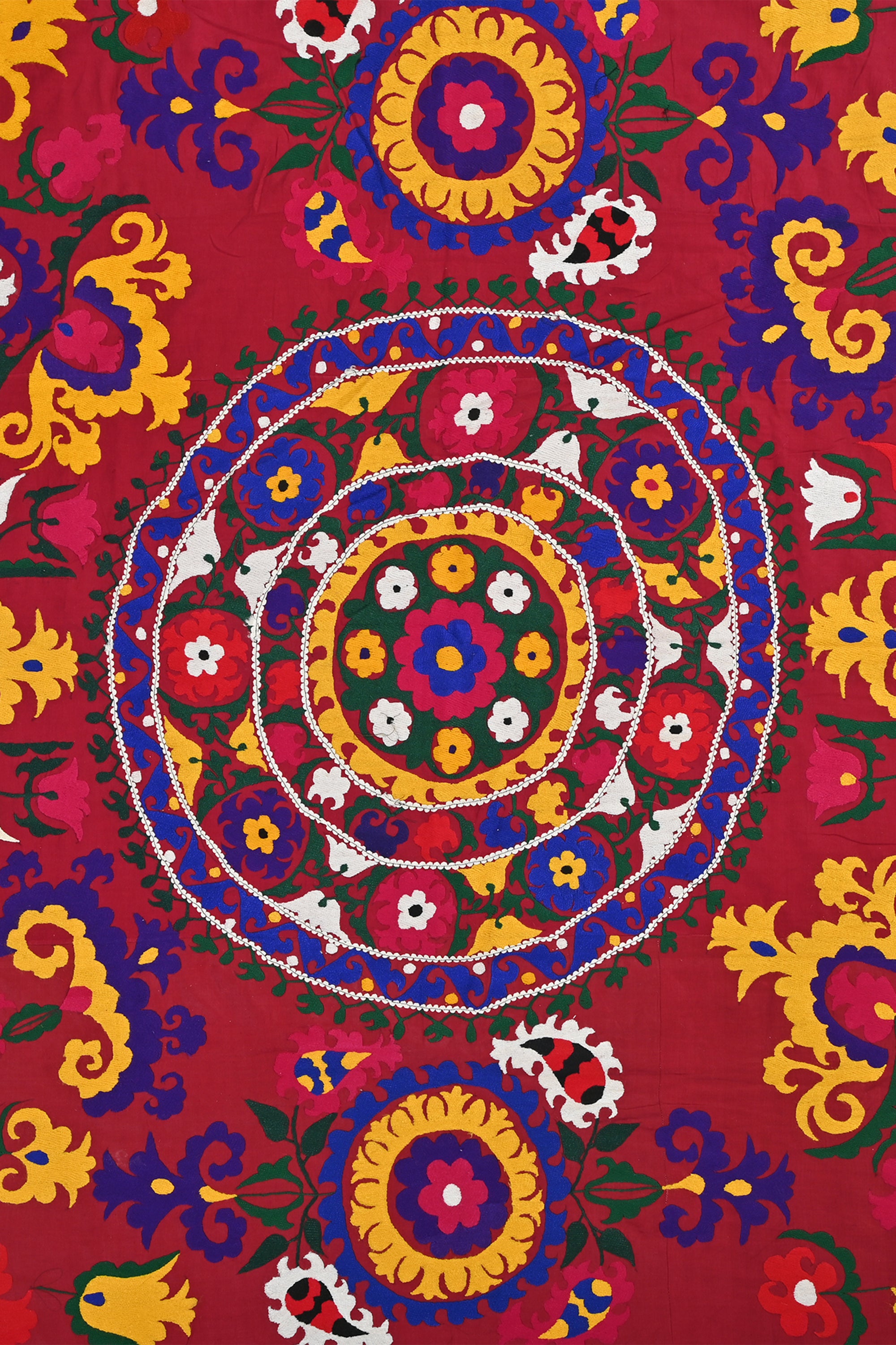 decorative Suzani textile panel for luxury decor