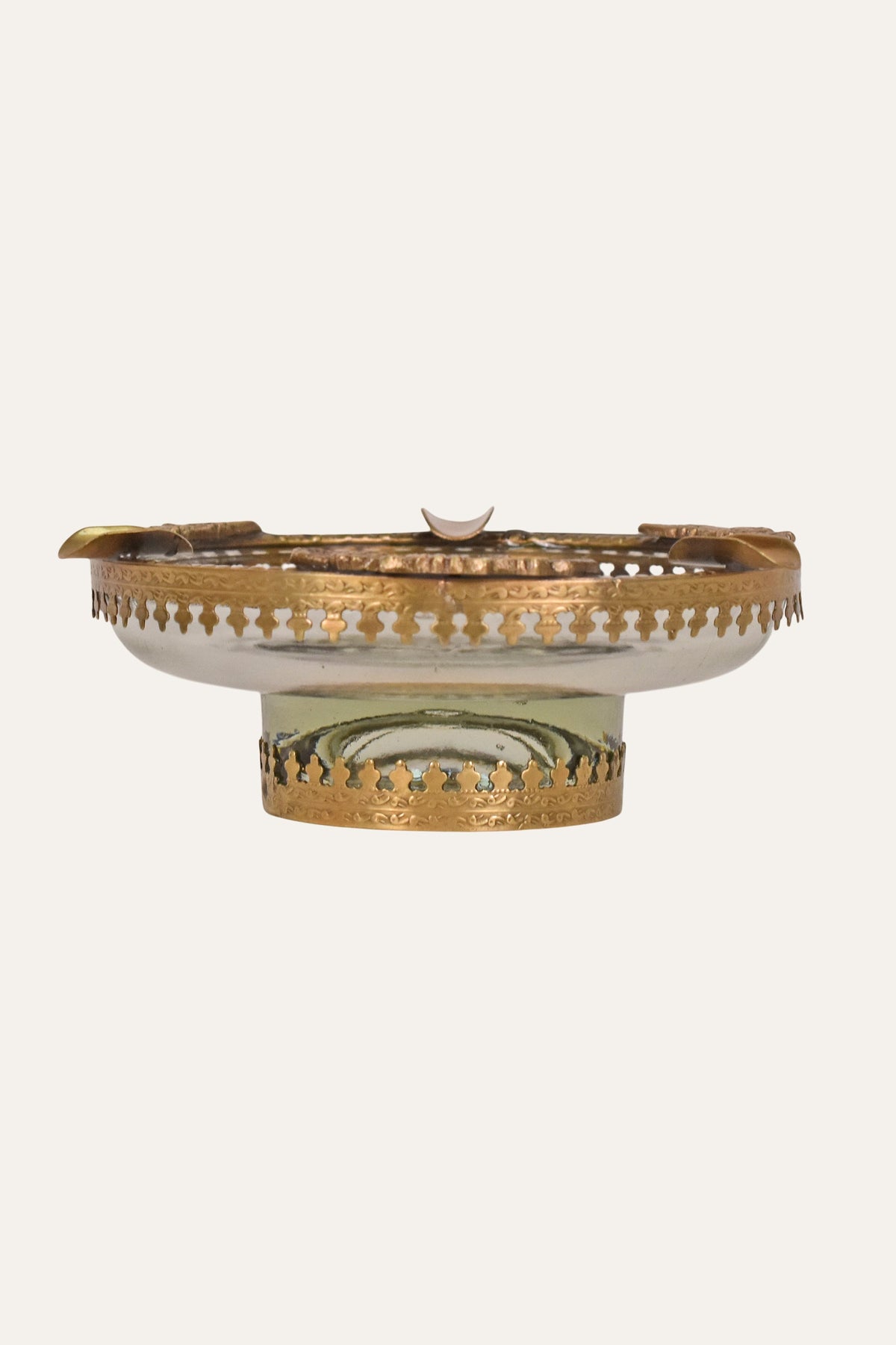 decorative brass ash tray for table decor