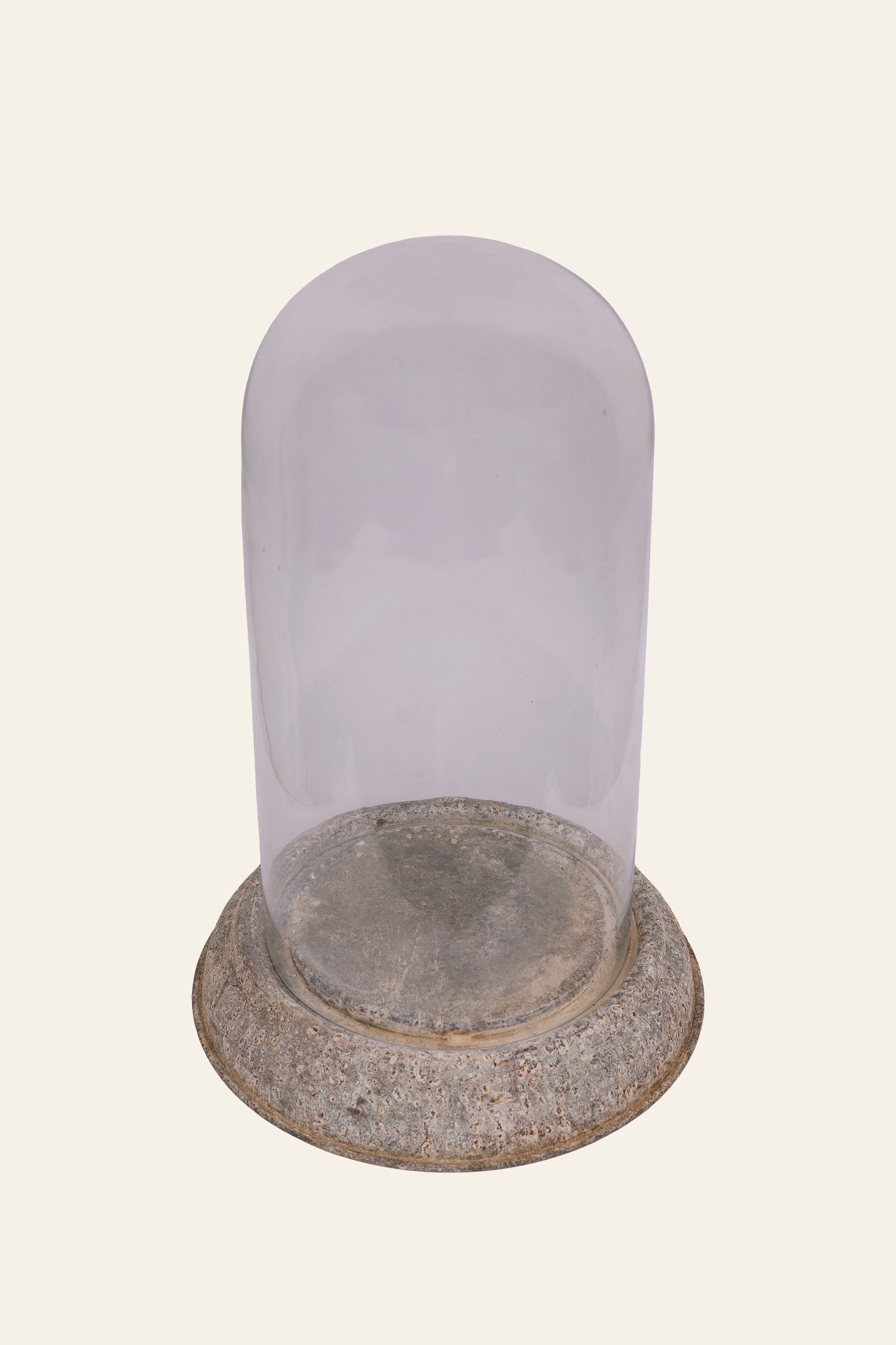 decorative clear glass cloche for dining table