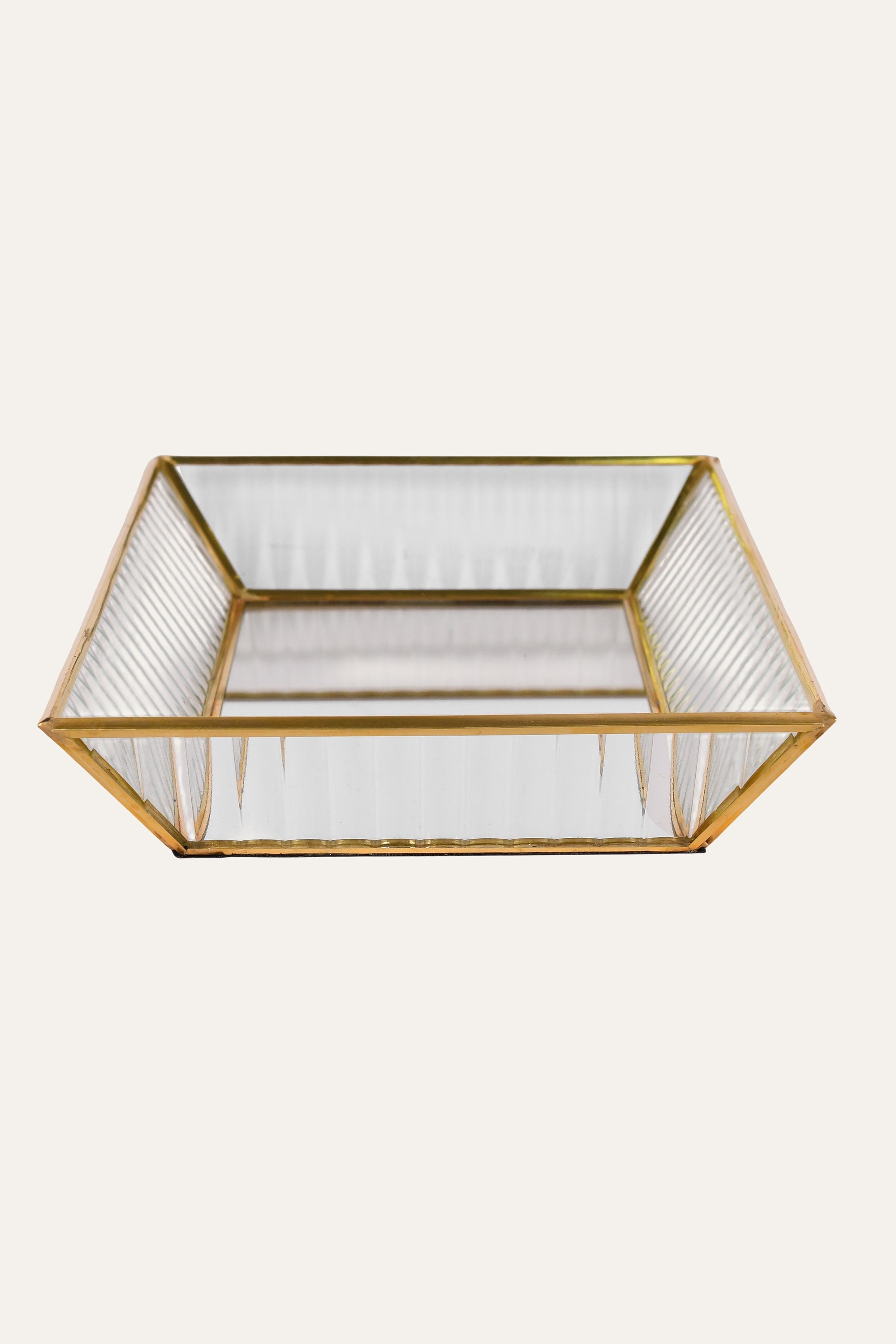 decorative gold tabletop tray