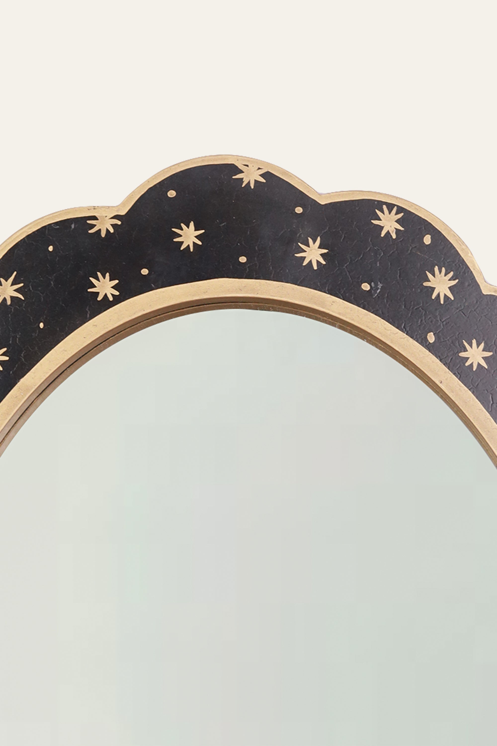 decorative gold wall mirror