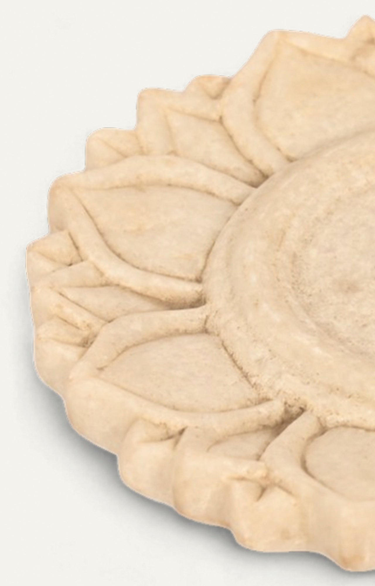 Etched Elegance Marble Tray