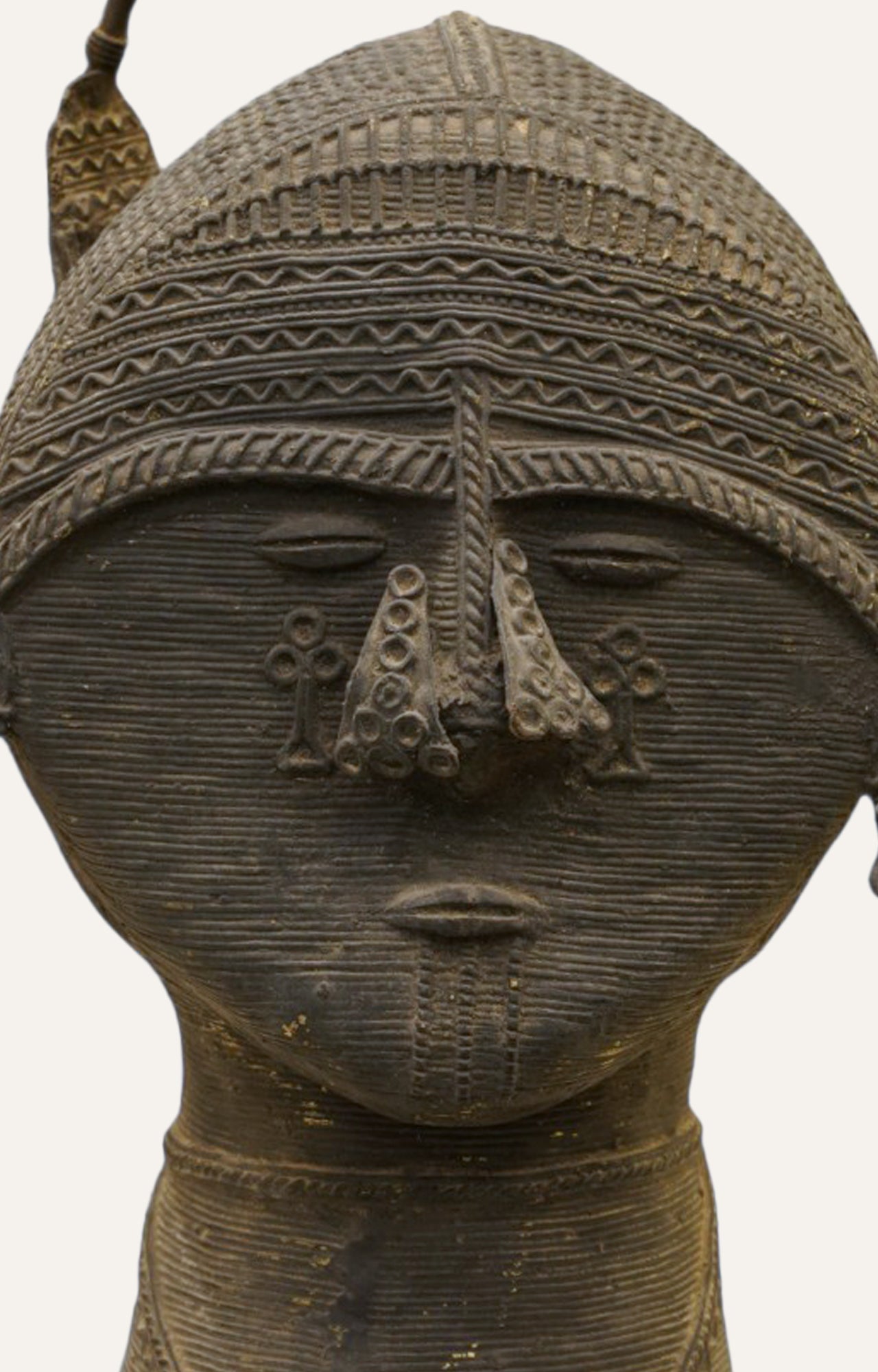 Mystic Woman Dhokra Handscrafted Brass Vintage Figurine Home Décor