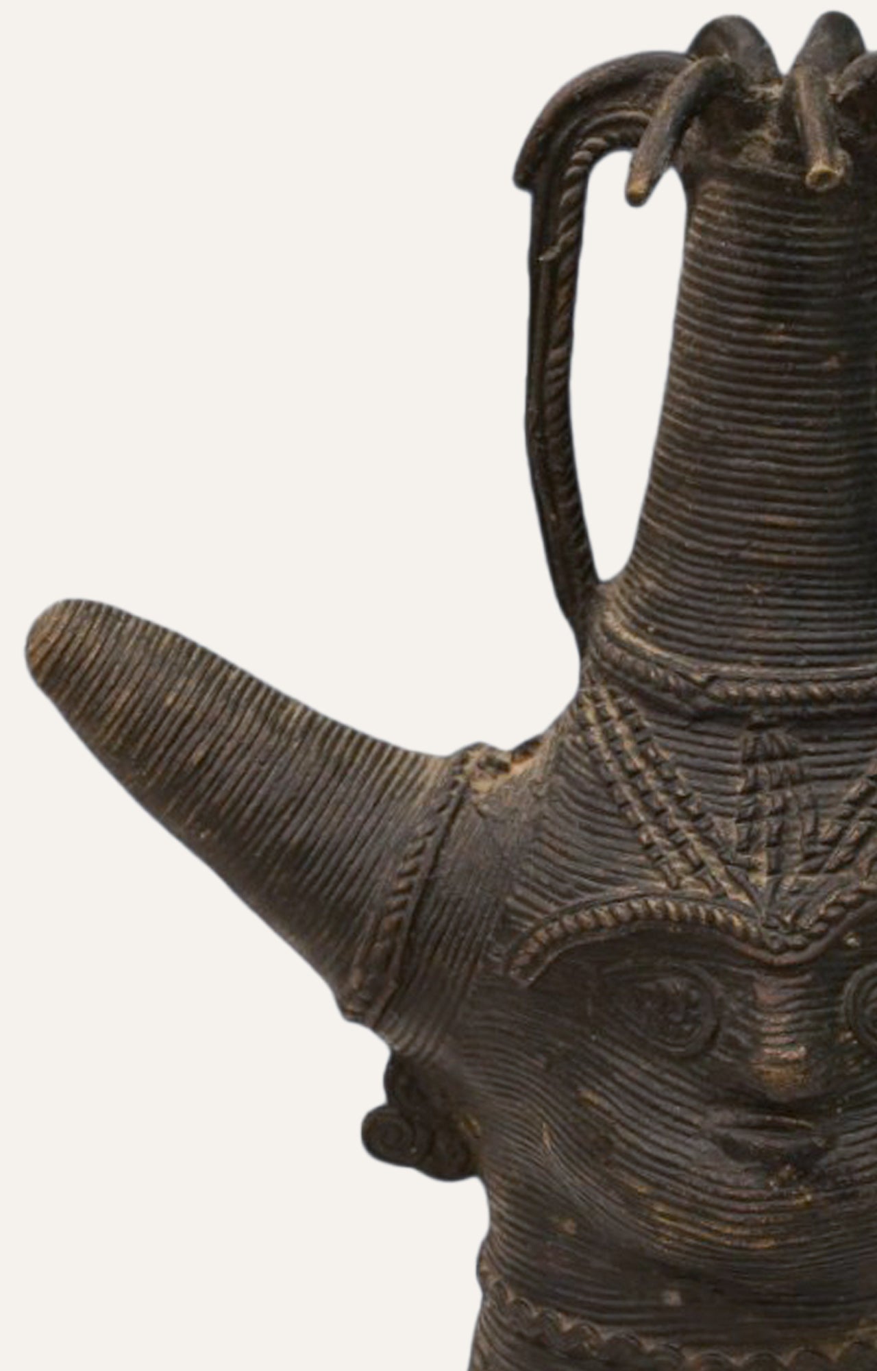 Ritual Vessel Handcrafted Dhokra Art Tribal Brass Table Décor