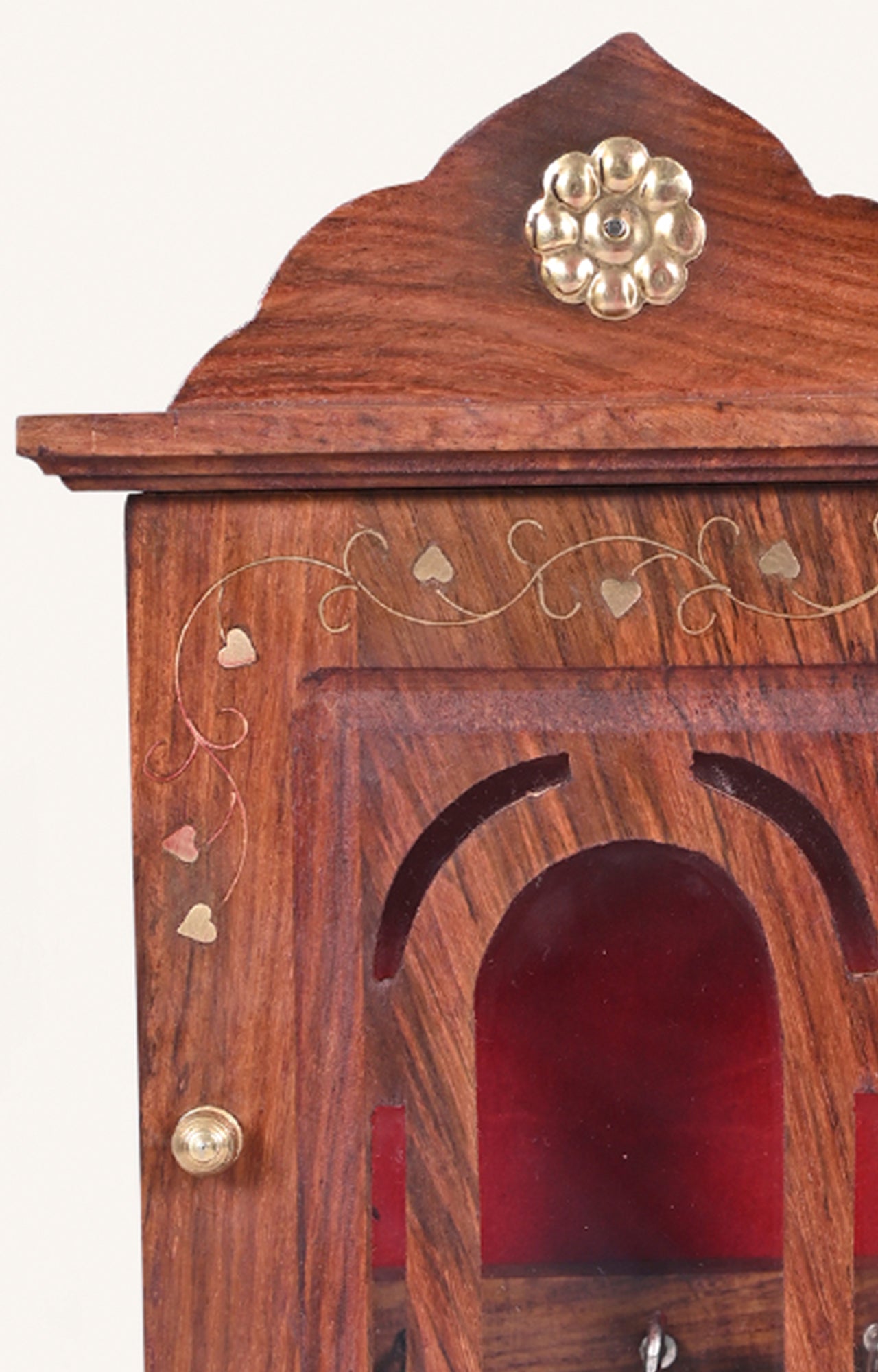 Vintage Wooden Key Holder