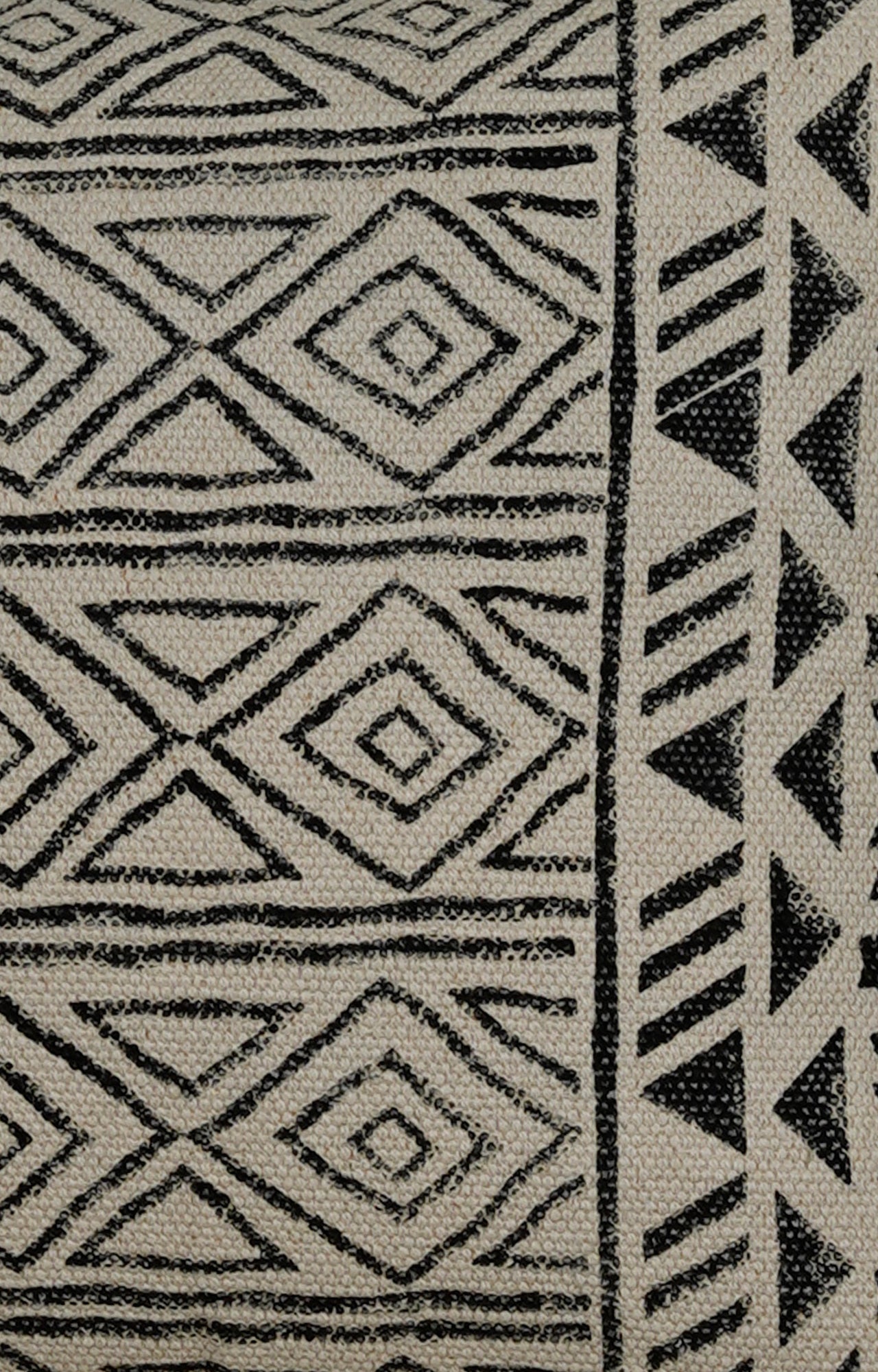 Jaipur Block Printed Cotton Cushion