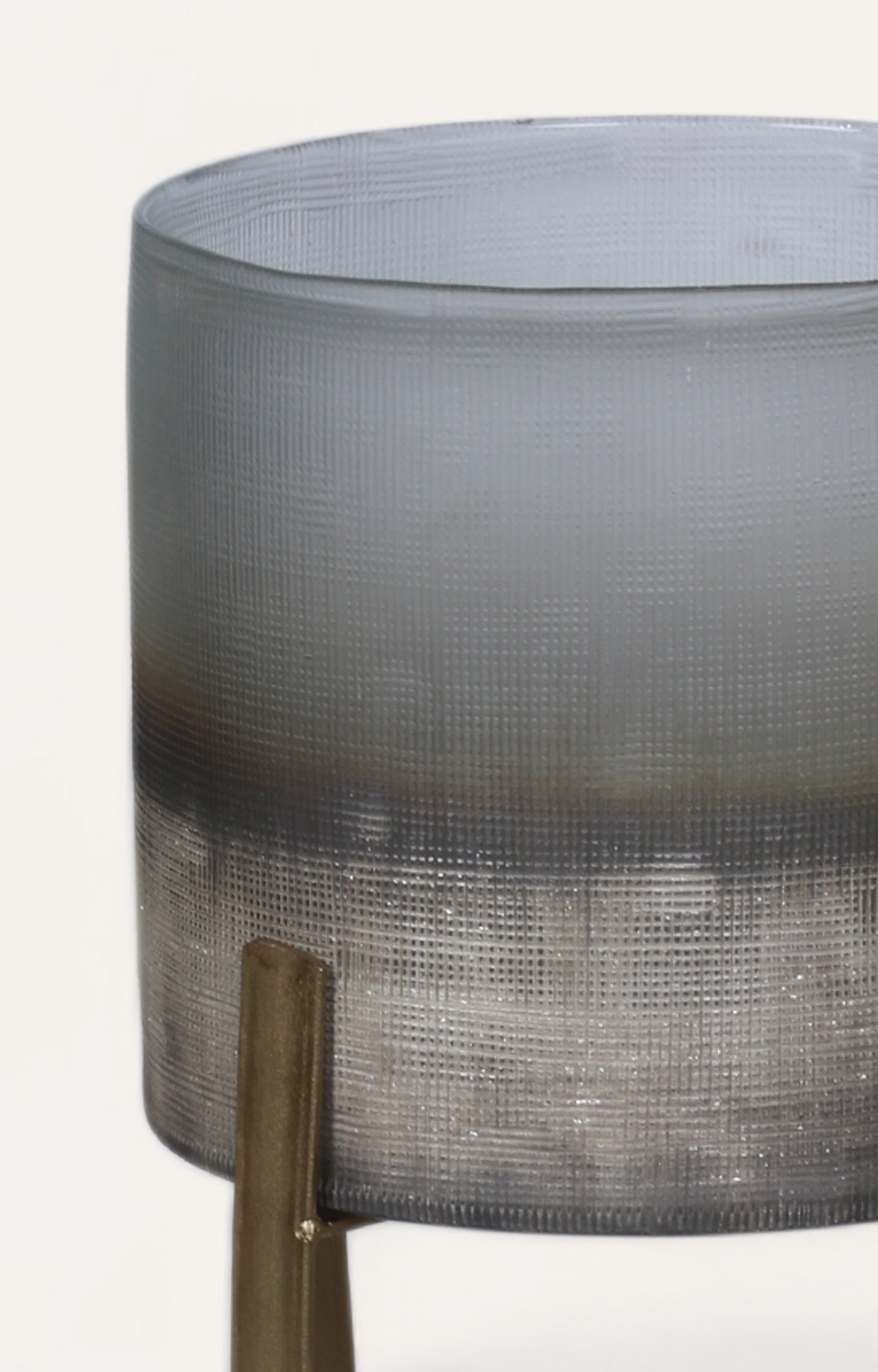 Twilight Hour Candle Stand ,Ombre Glass Candle Holder Small