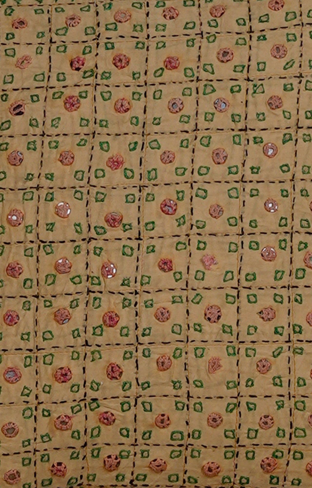 Indian minimal Embroidered Cushion