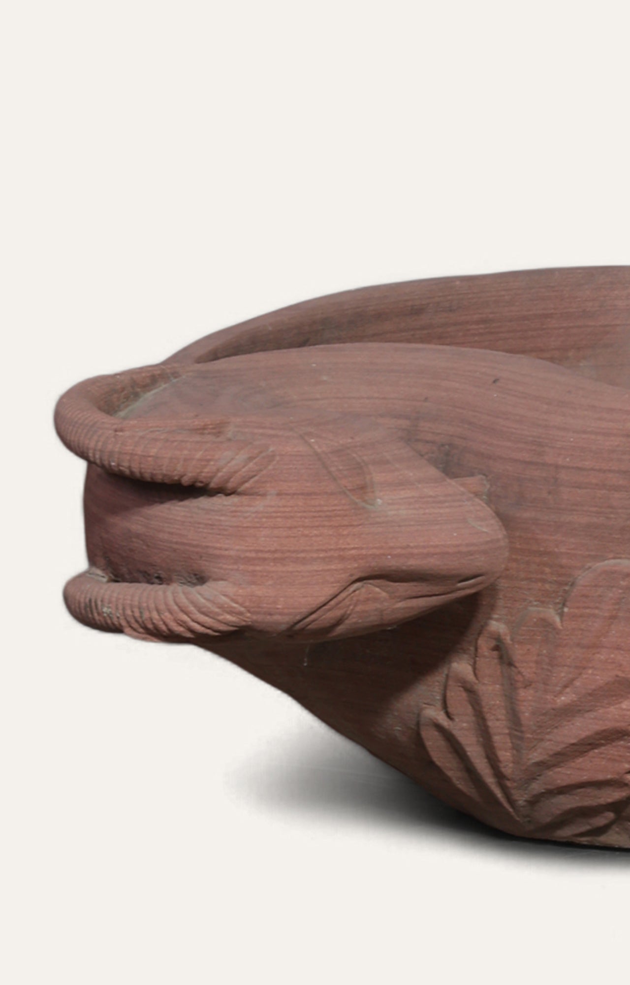 Rams Head Red Stone Planter