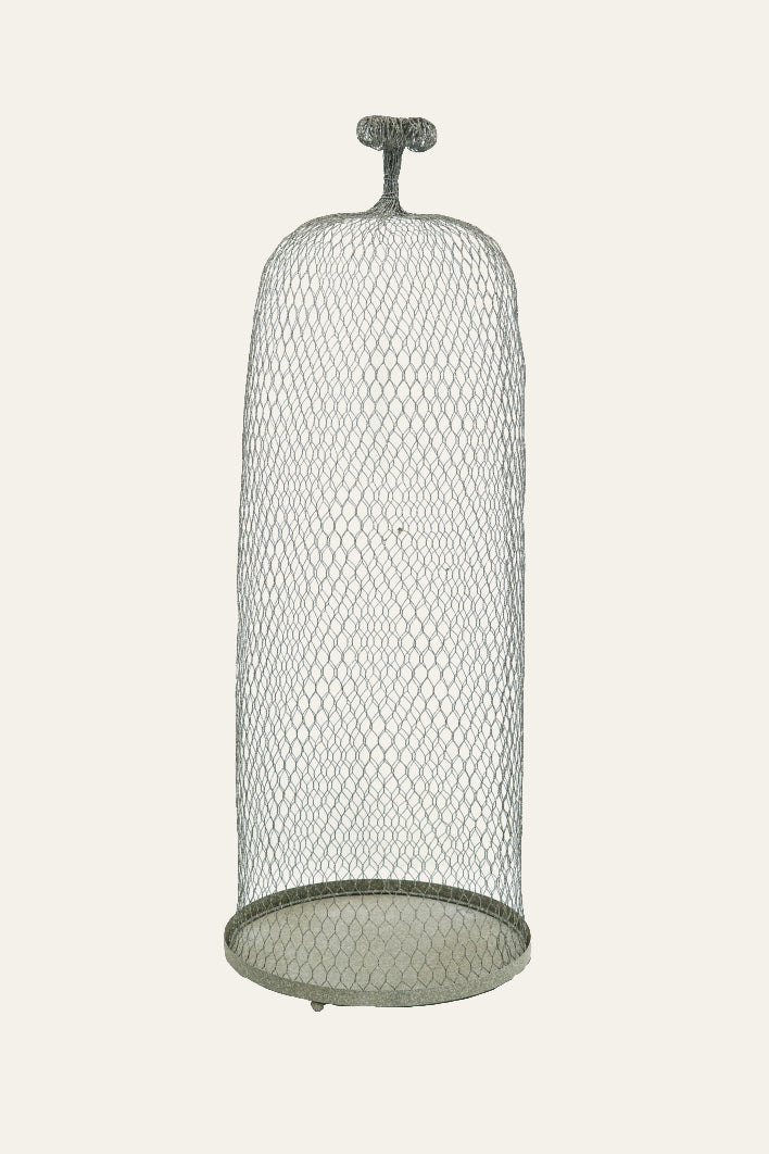 dome metal mesh with a handle