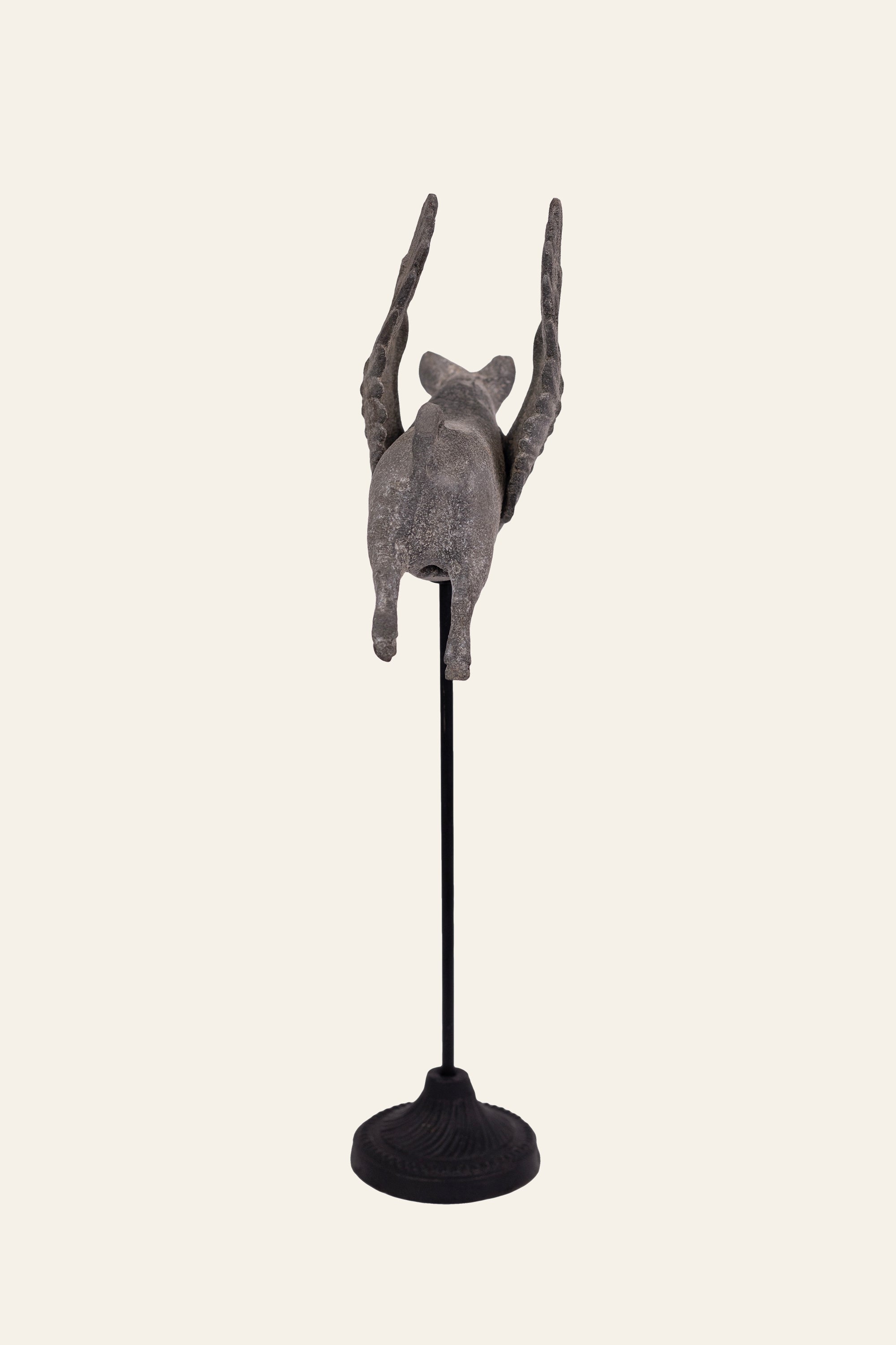 eclectic animal figurine décor