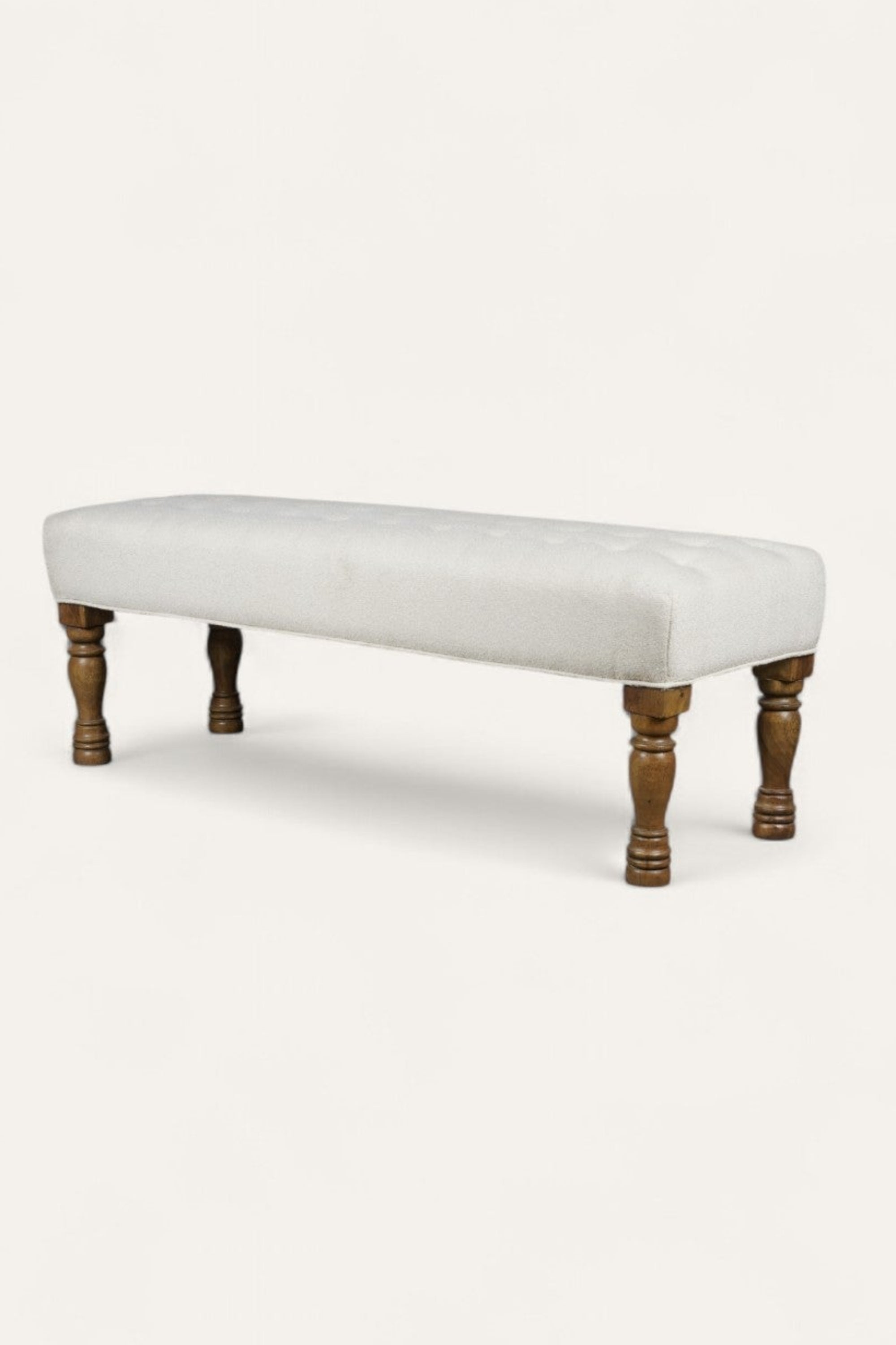 elegant upholstered bench