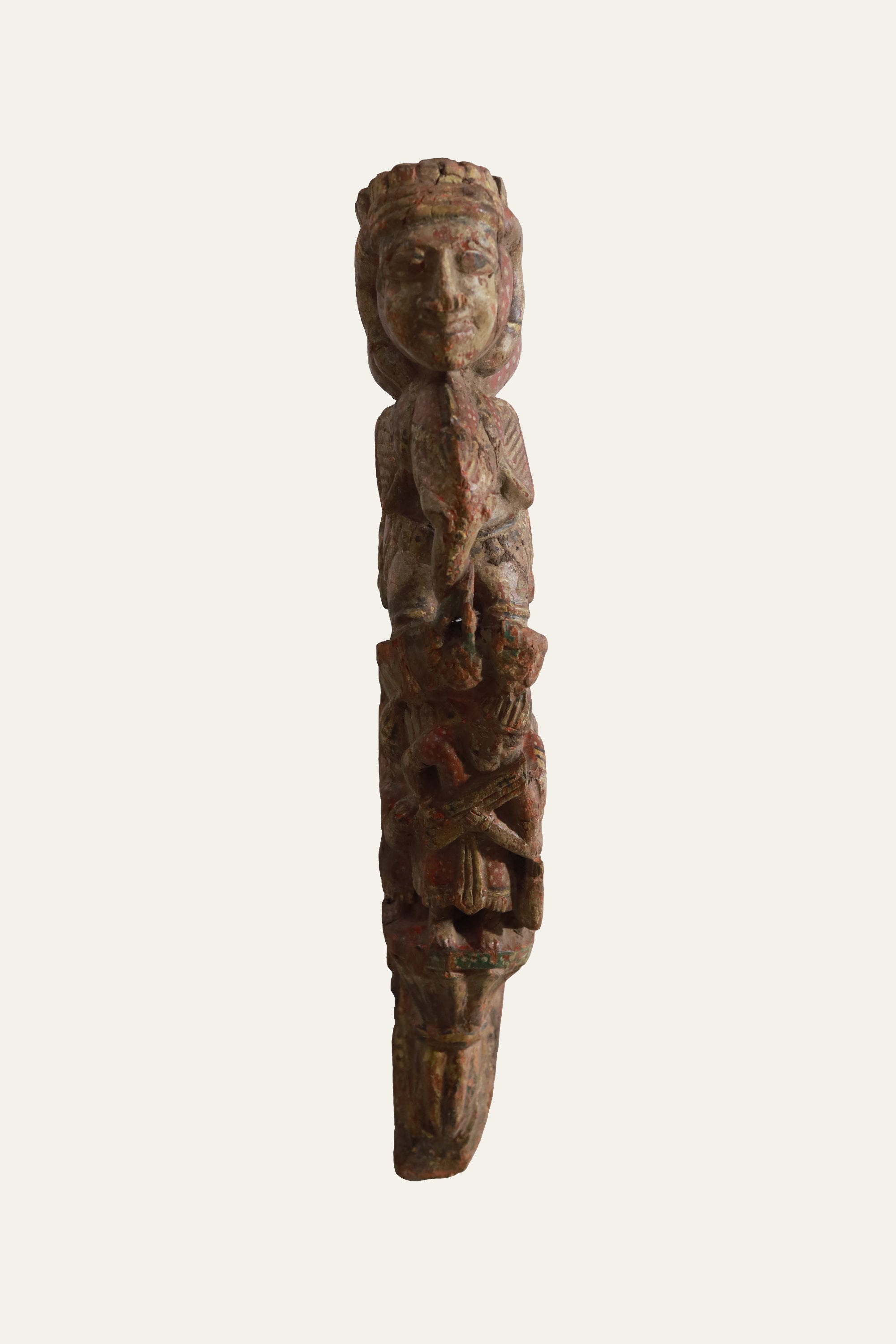 ethnic wooden wall bracket