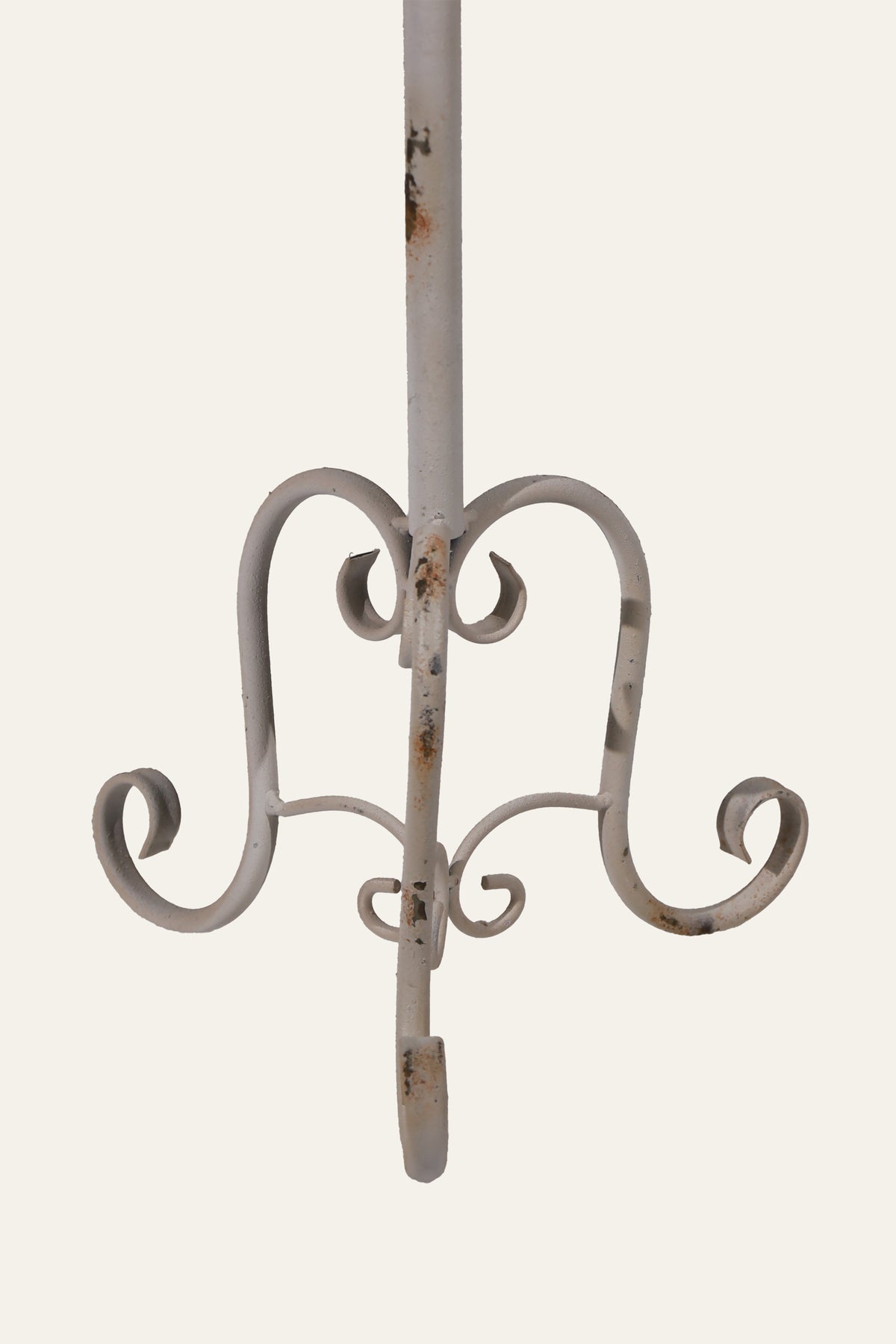 ivory floor candle stand