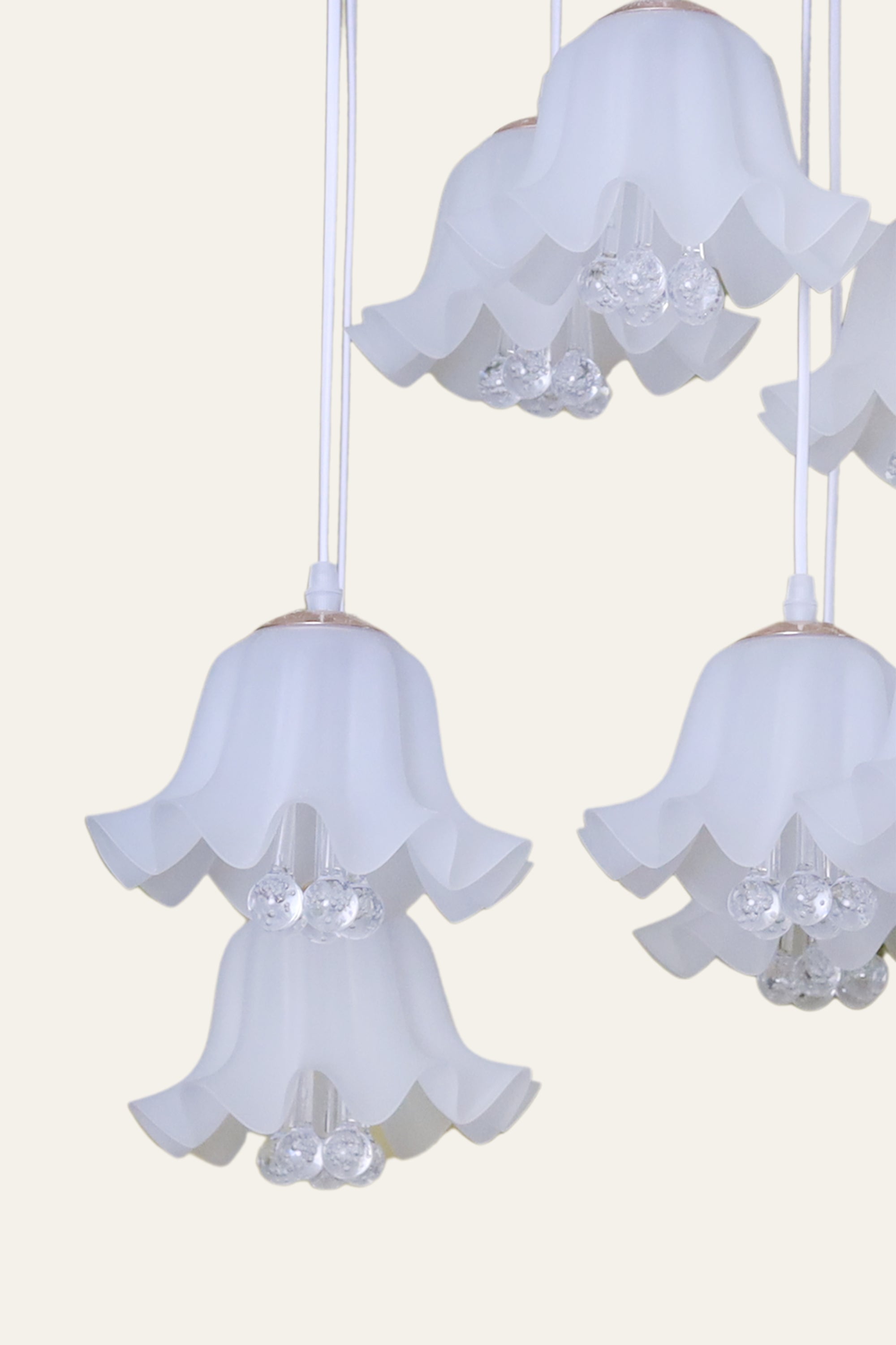 luxury floral pendant chandelier