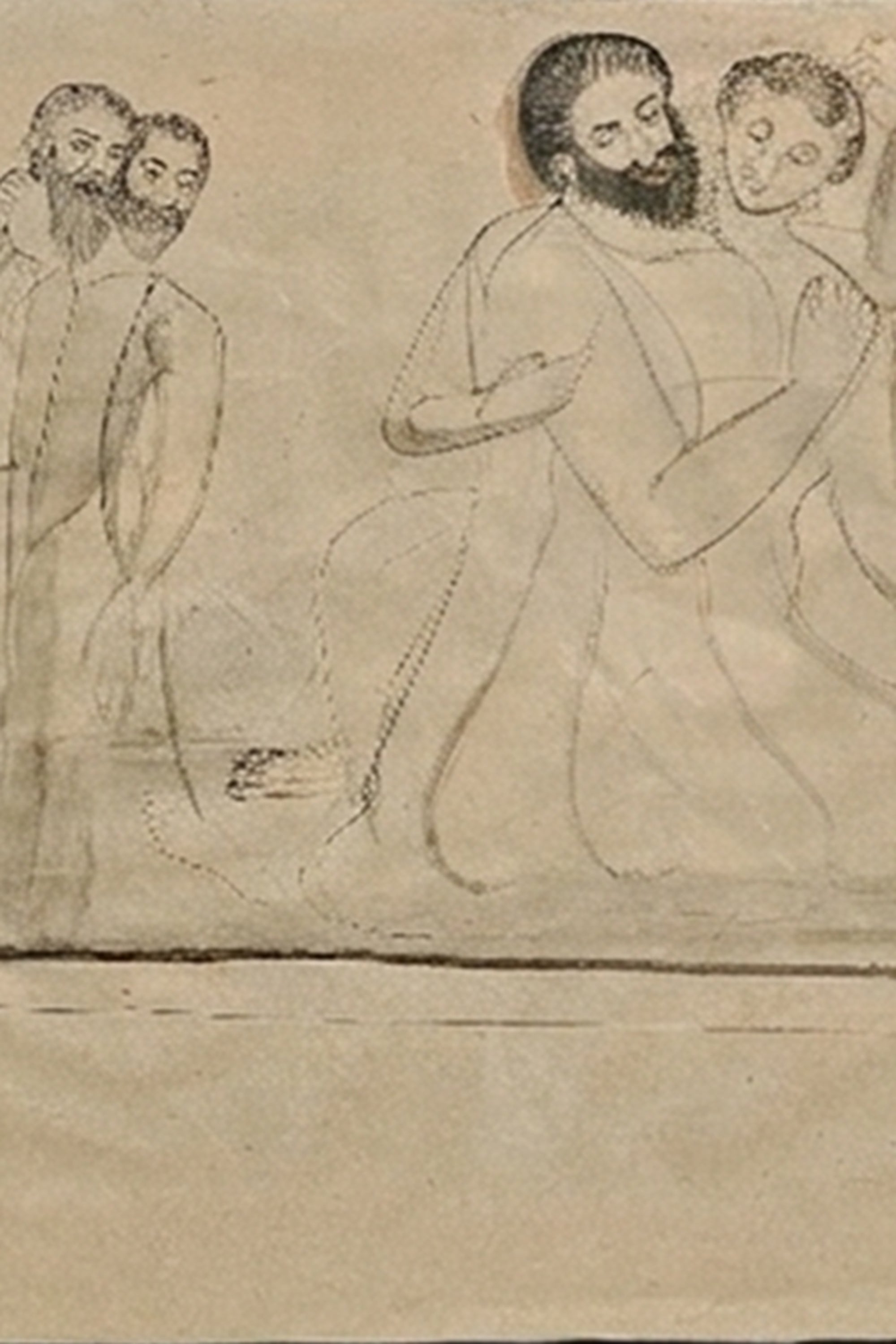 minimalist classical sketch art
