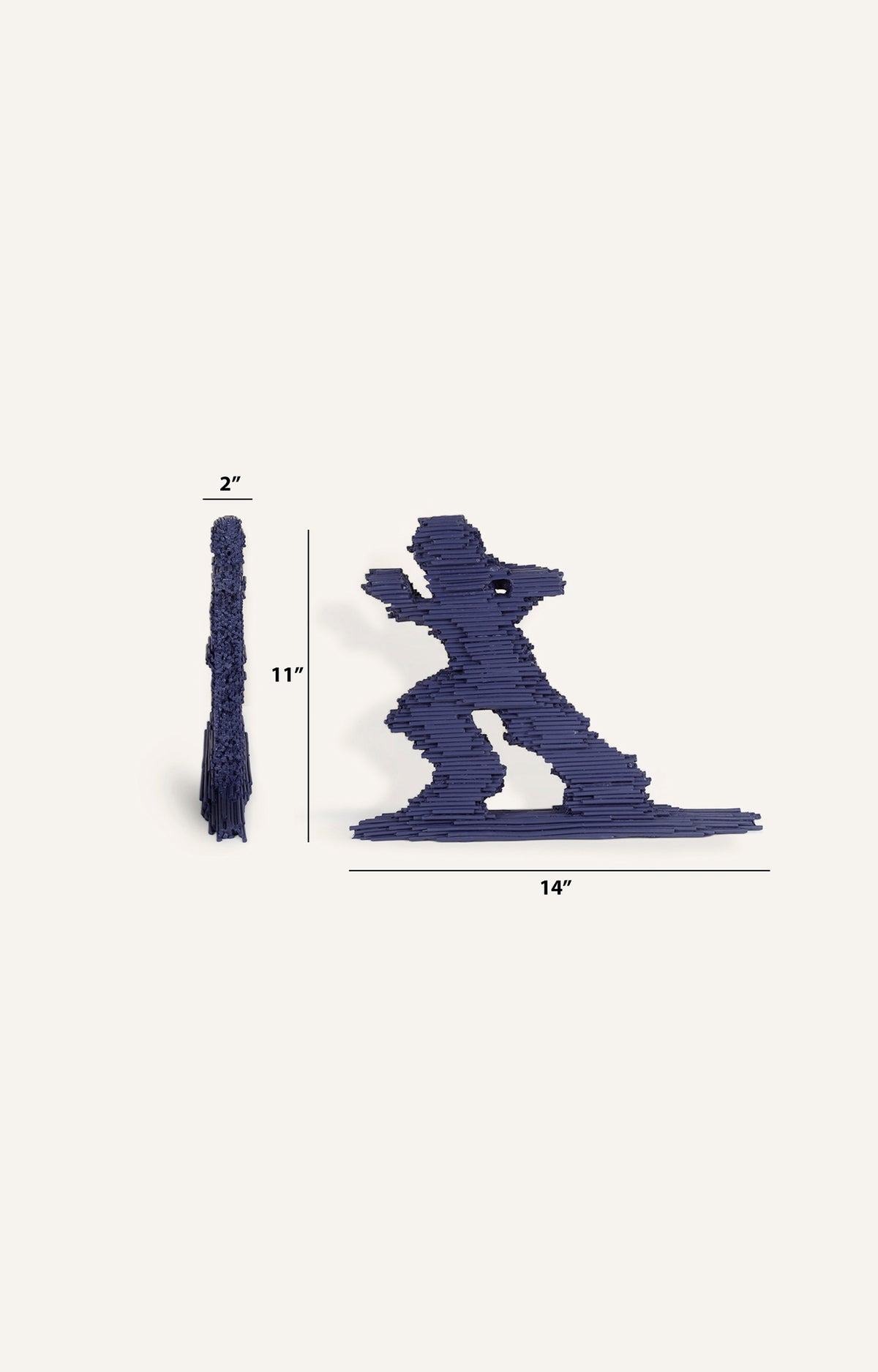 modern runner sculpture for office desk